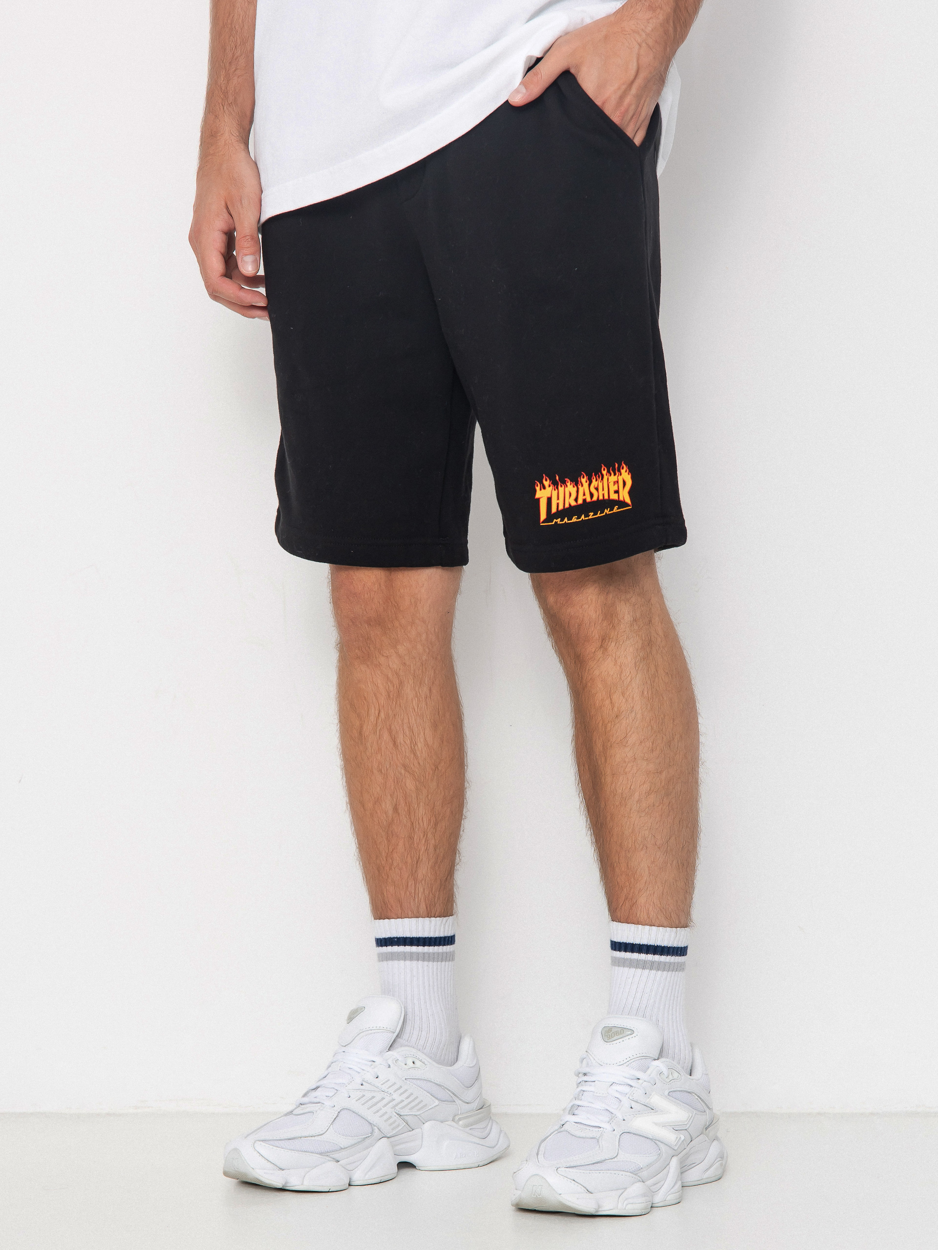 Шорти Thrasher Flame P E (black)