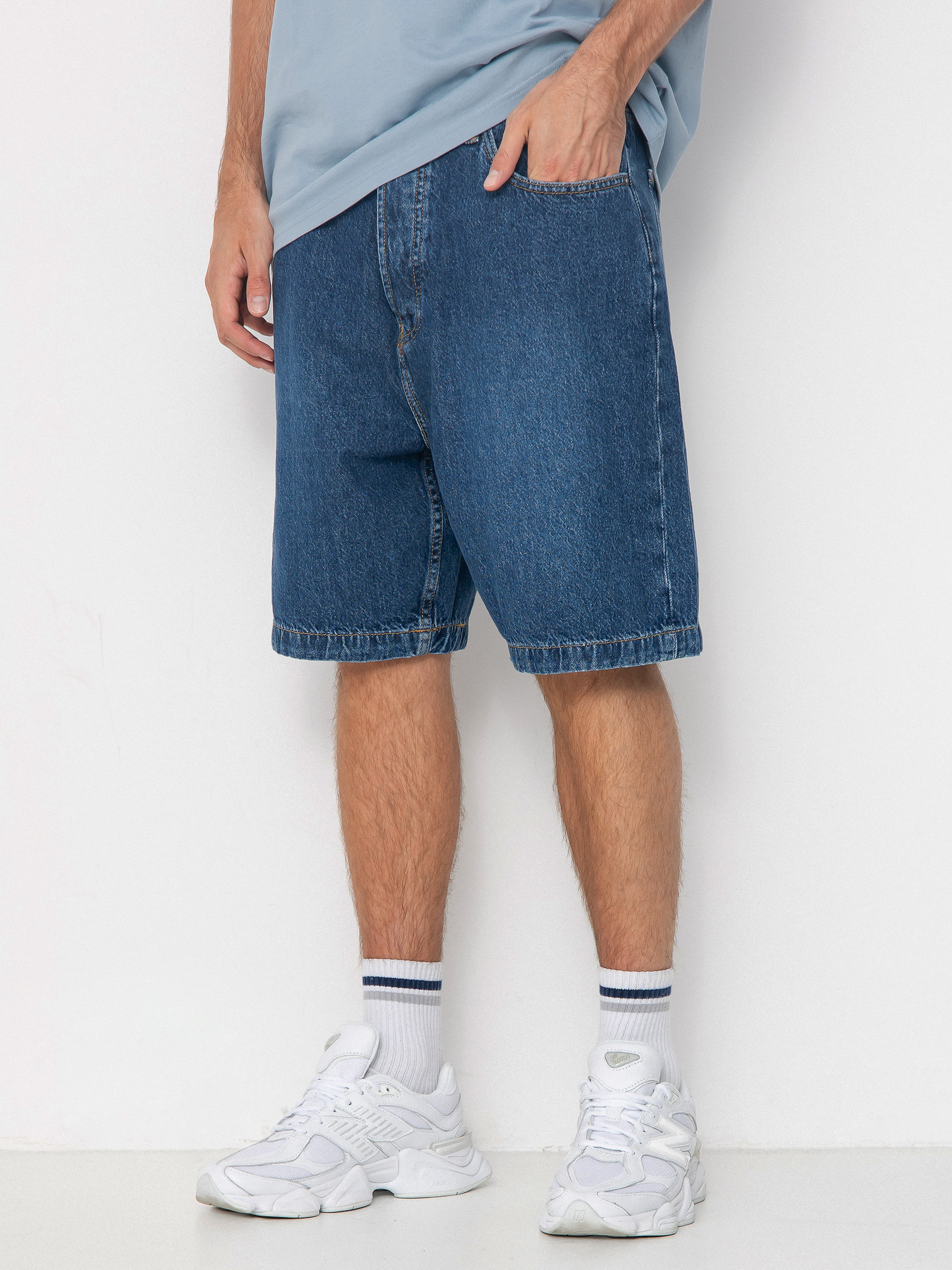 Шорти DC Worker Baggy Denim Rsi (stone indigo)