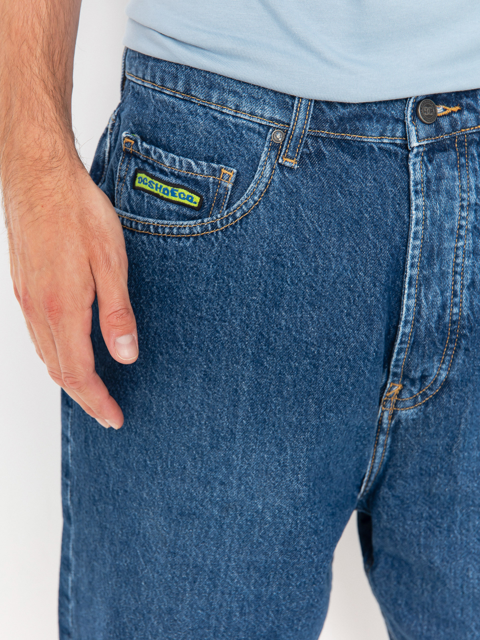 Шорти DC Worker Baggy Denim Rsi (stone indigo)