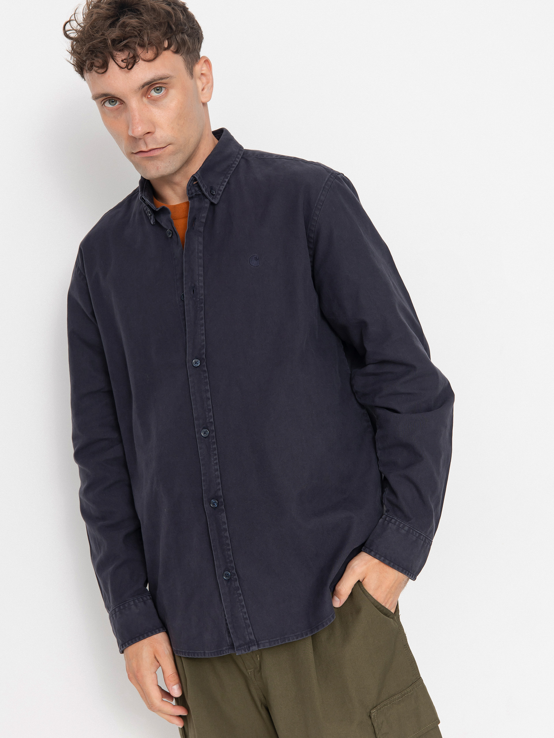 Сорочка Carhartt WIP Bolton (dark navy)