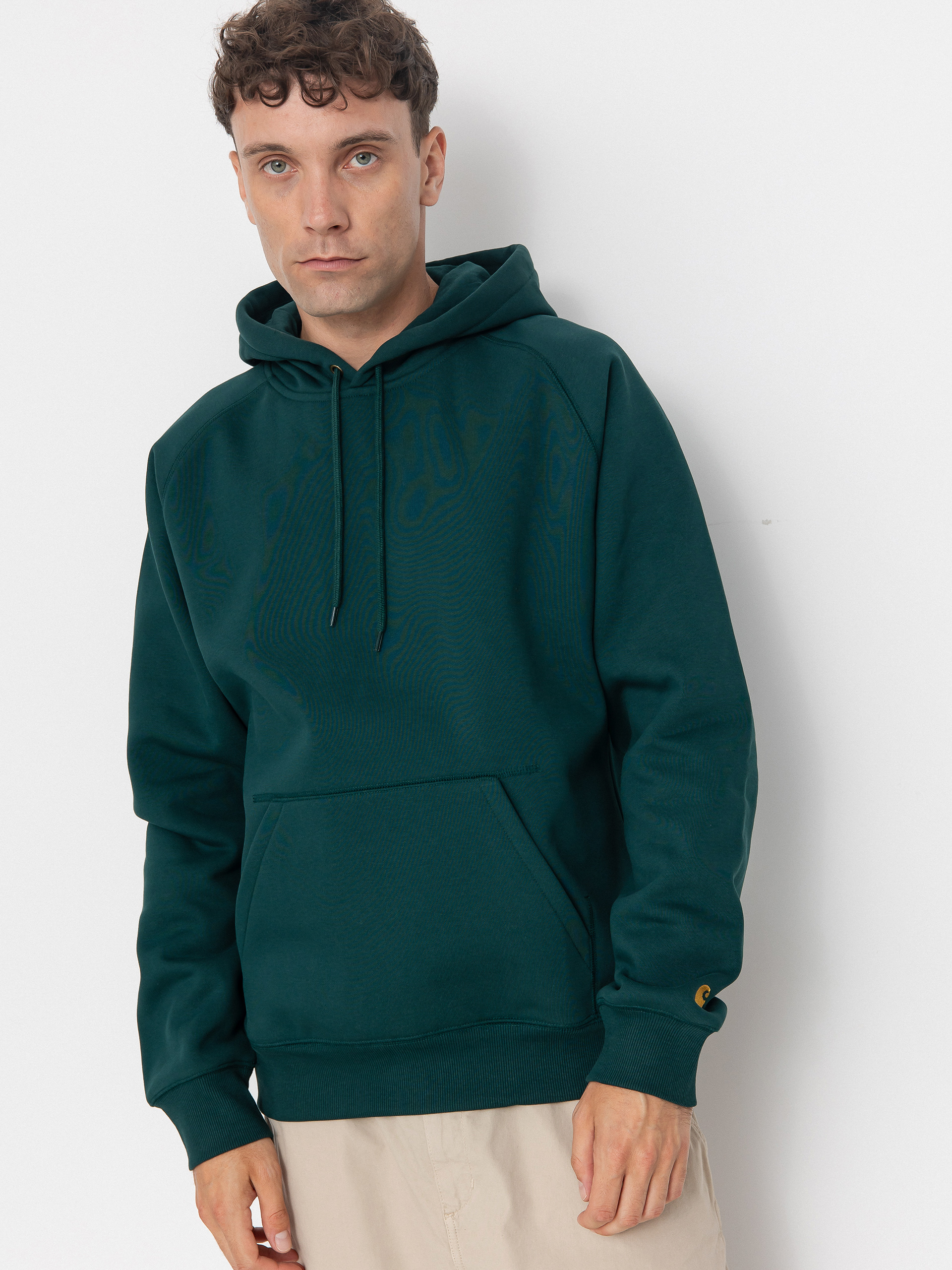 Худі Carhartt WIP Chase HD (dark fir/gold)