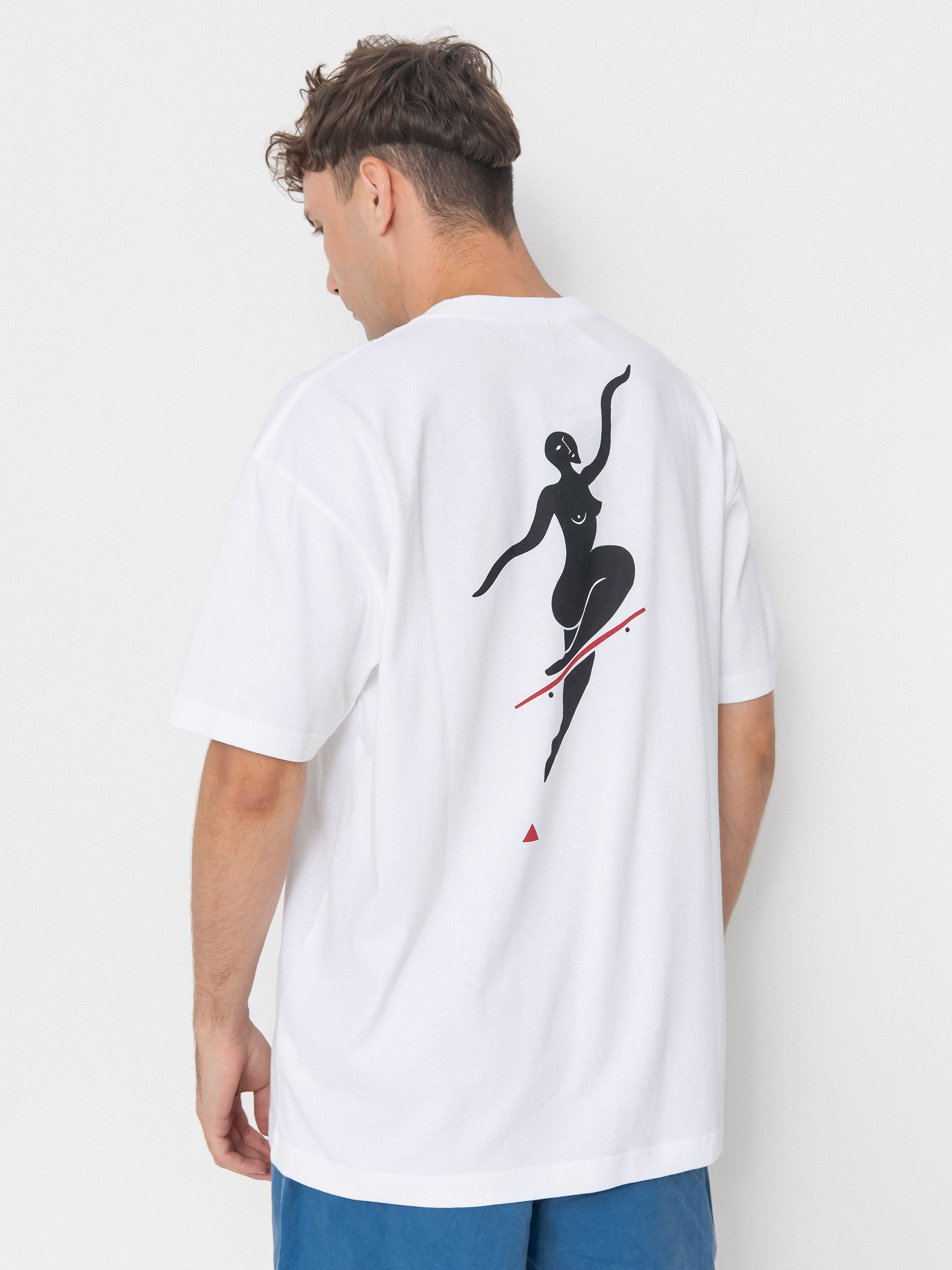 Футболка Polar Skate No Comply (white)