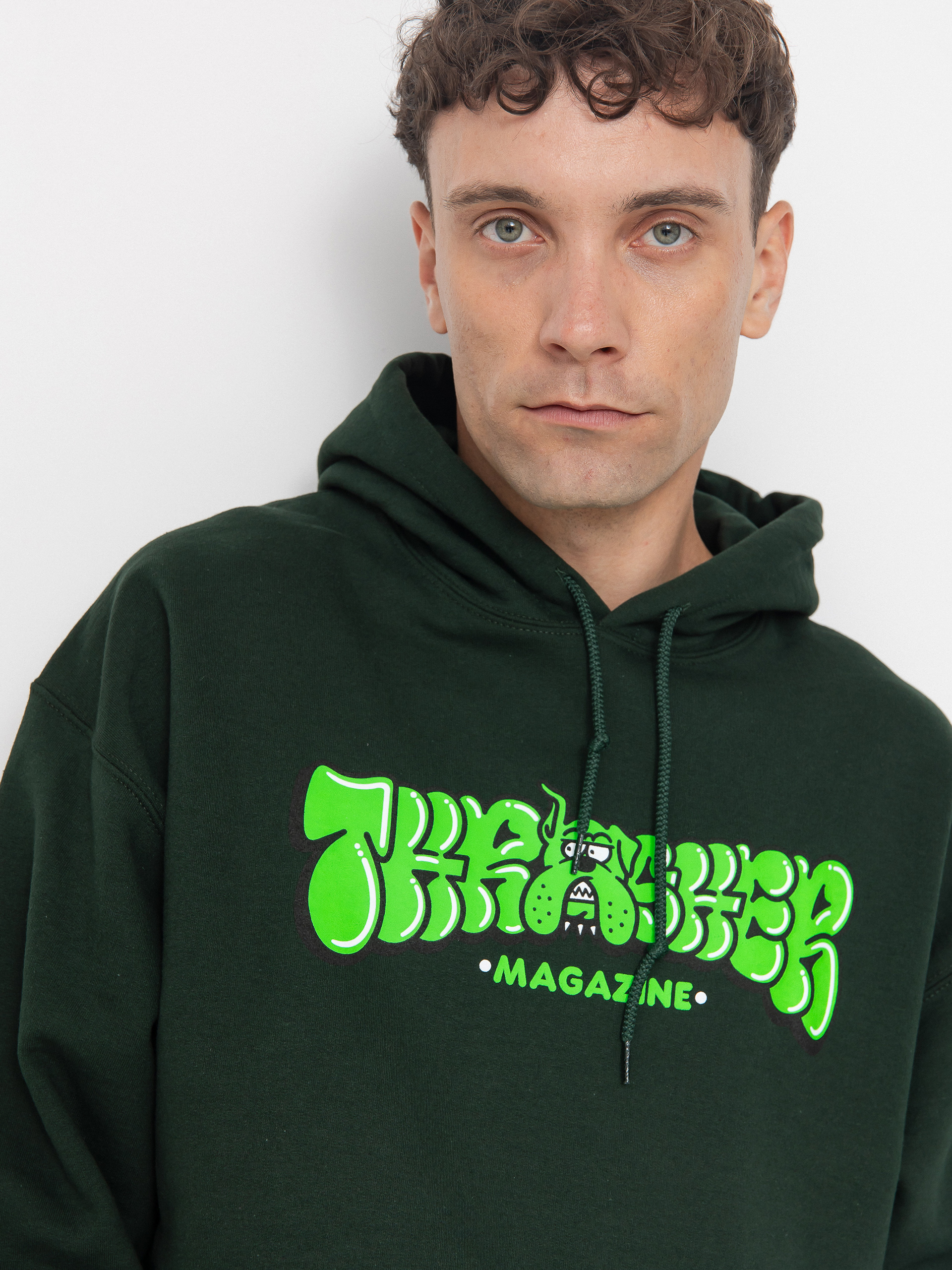 Худі Thrasher Bully HD (forest green)