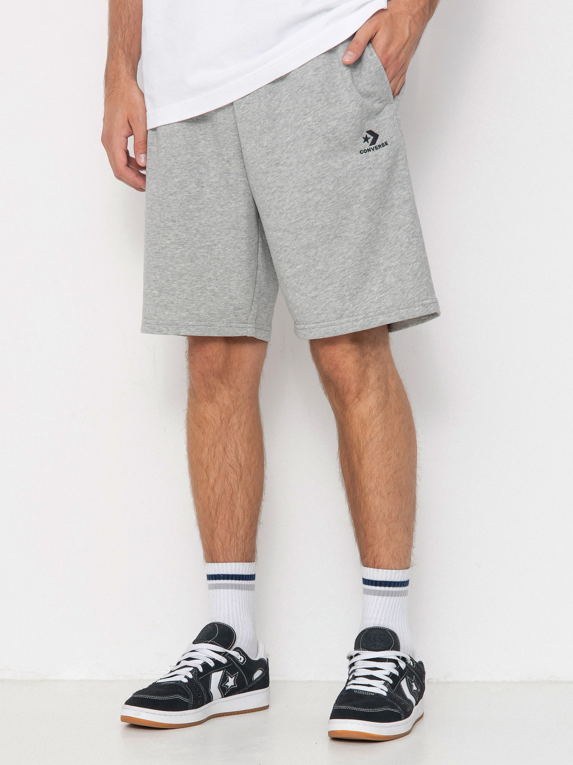 Шорти Converse Emb Classic (vintage grey heather)