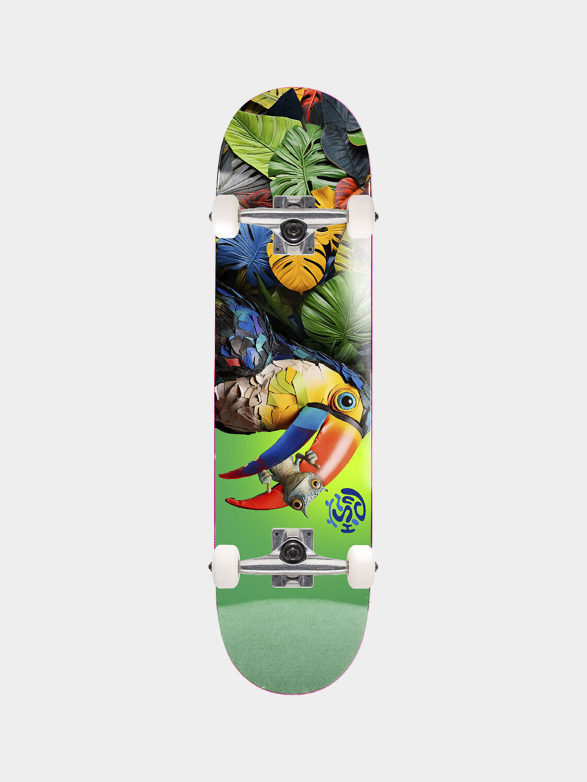 Скейтборд Push Toucan (green)