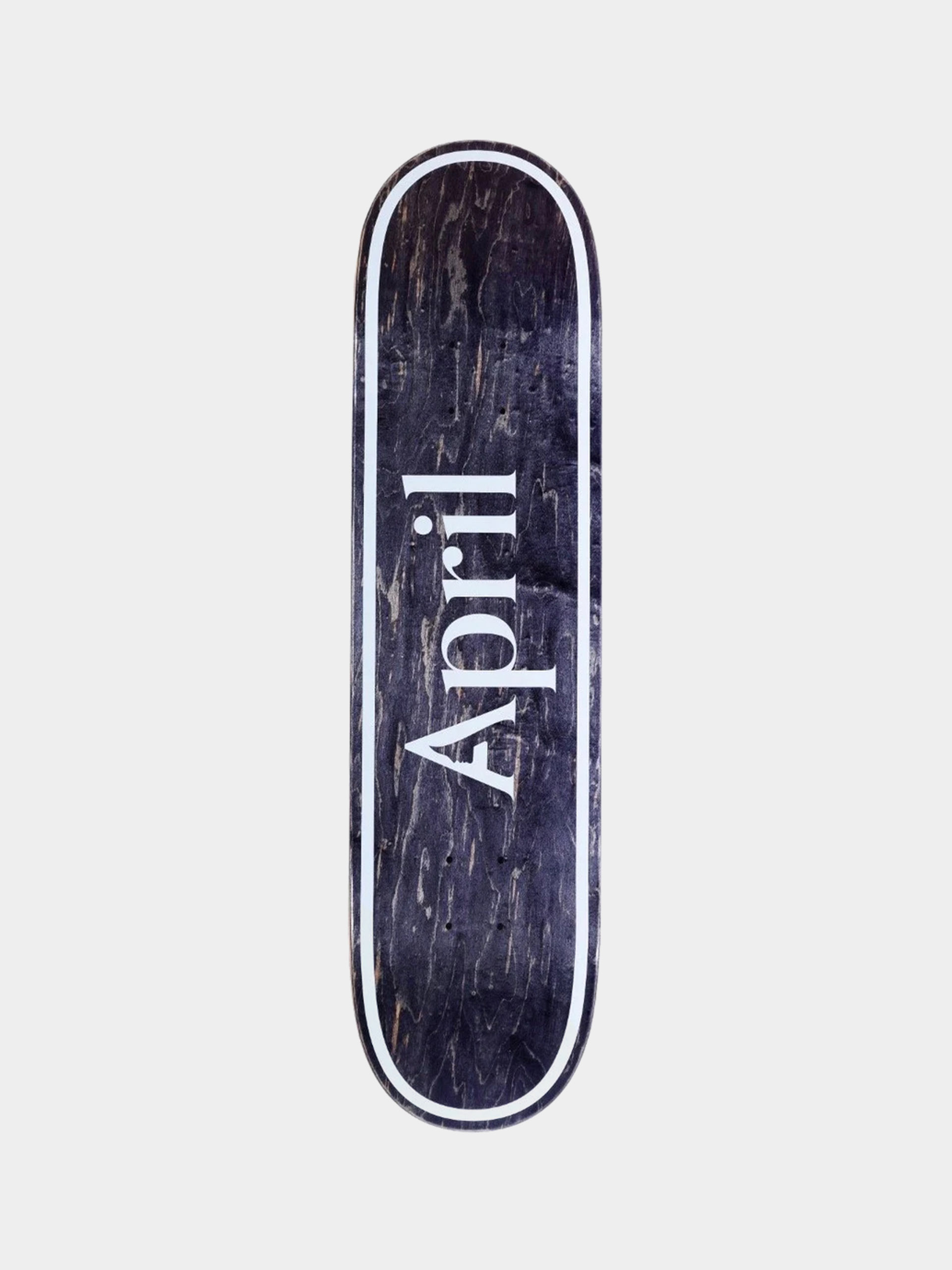 Декa April Skateboards Og Logo (invert black)