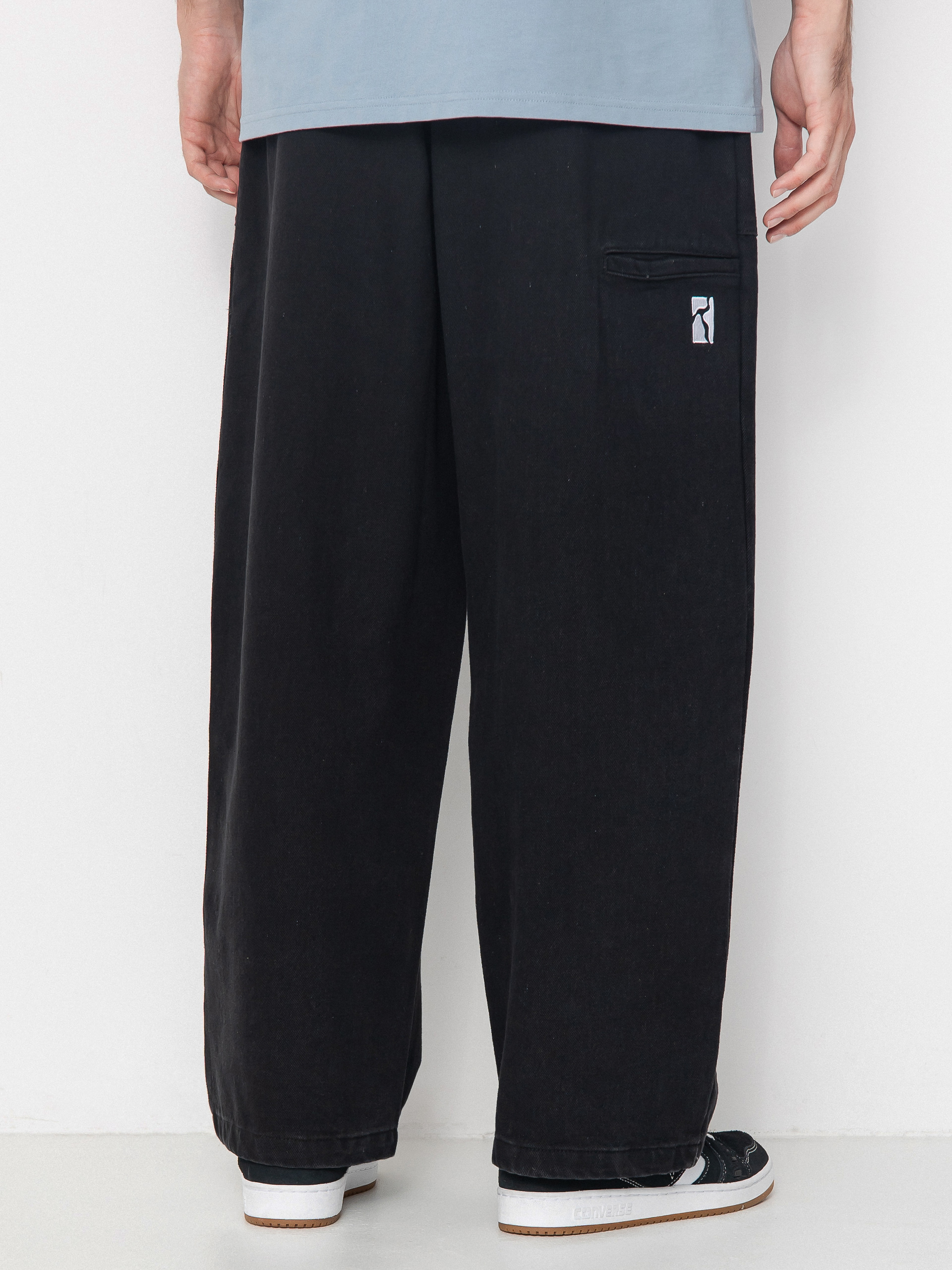 Штани Poetic Collective Painter (black denim wash)