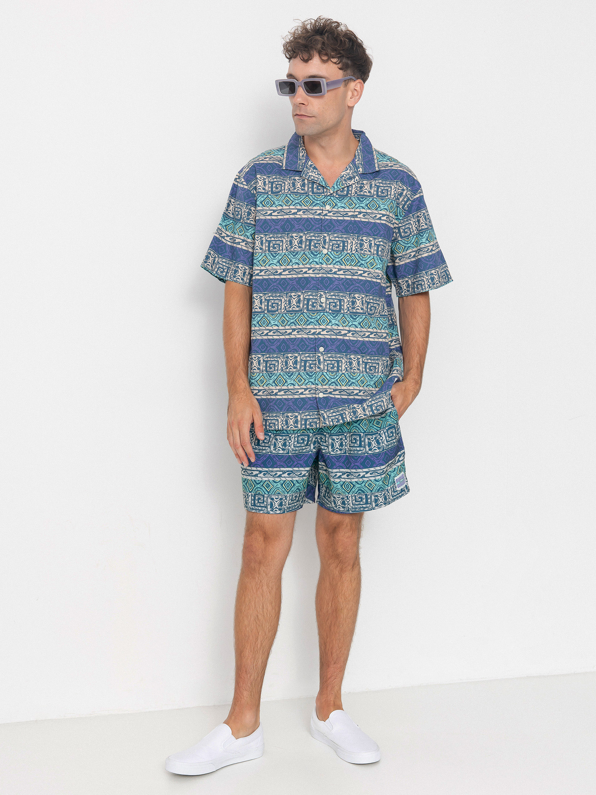 Сорочка Quiksilver Global Heat (aqua sky global heat)