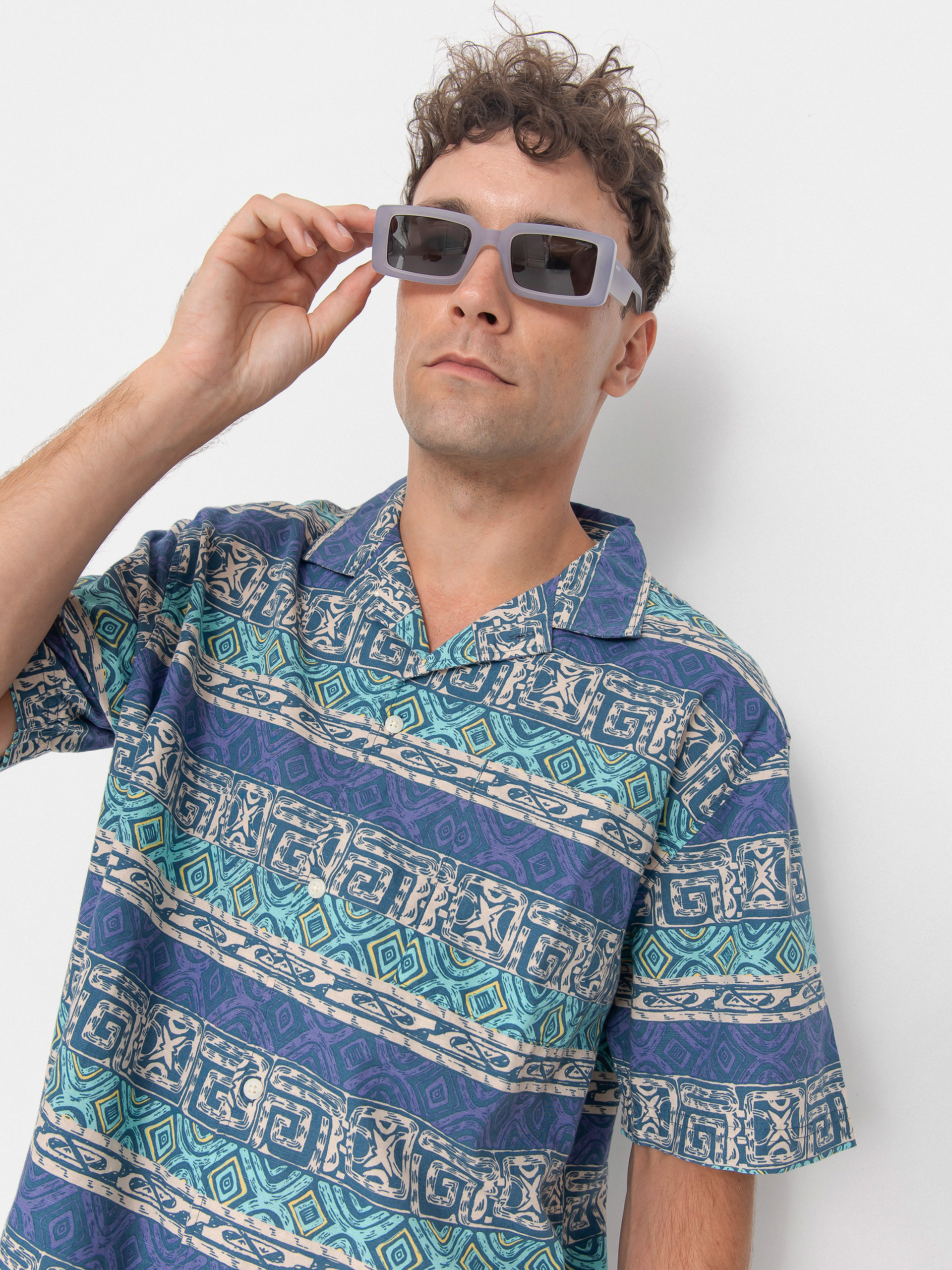 Сорочка Quiksilver Global Heat (aqua sky global heat)