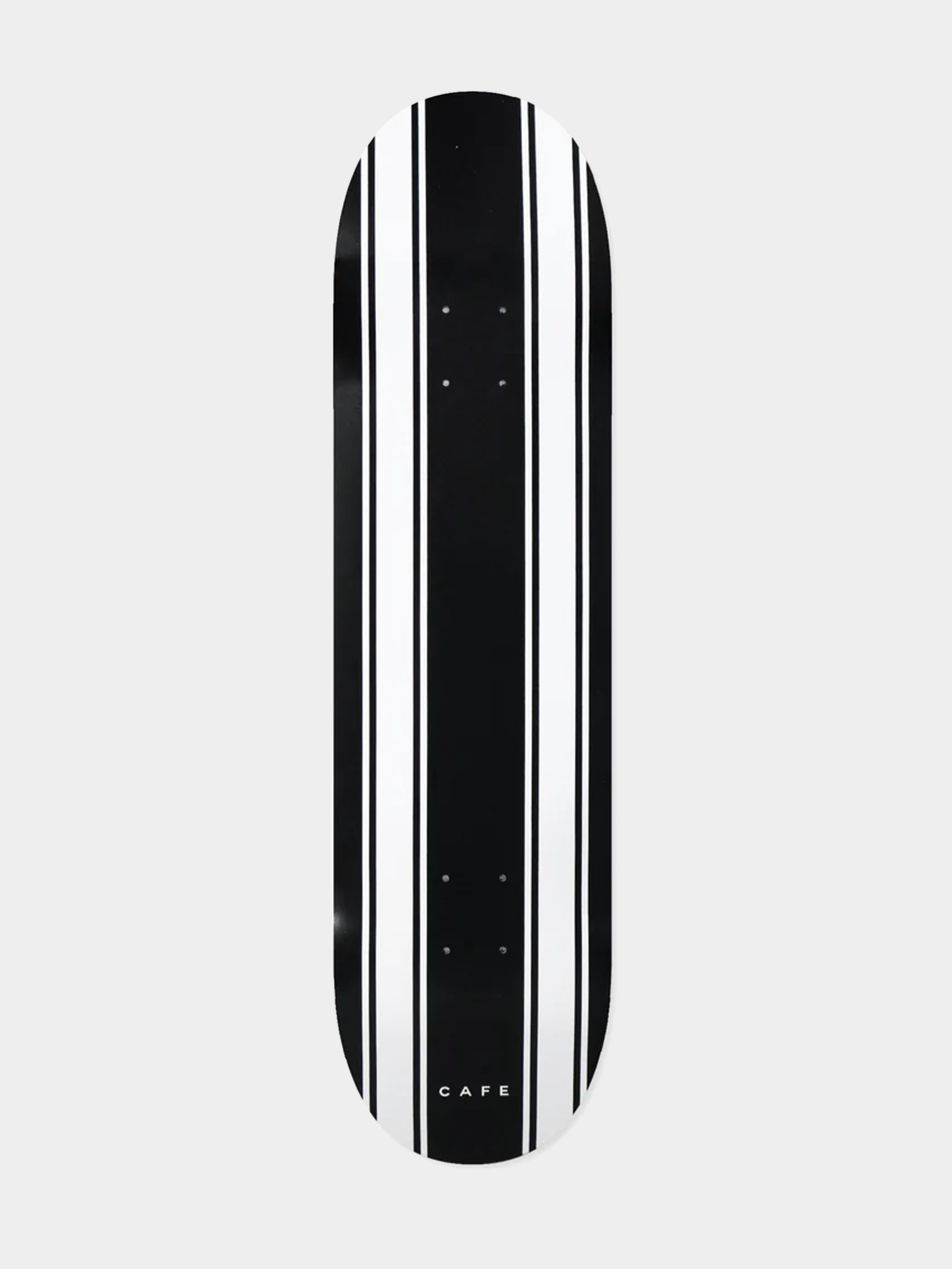 Декa Skateboard Cafe Stripe (black/white)