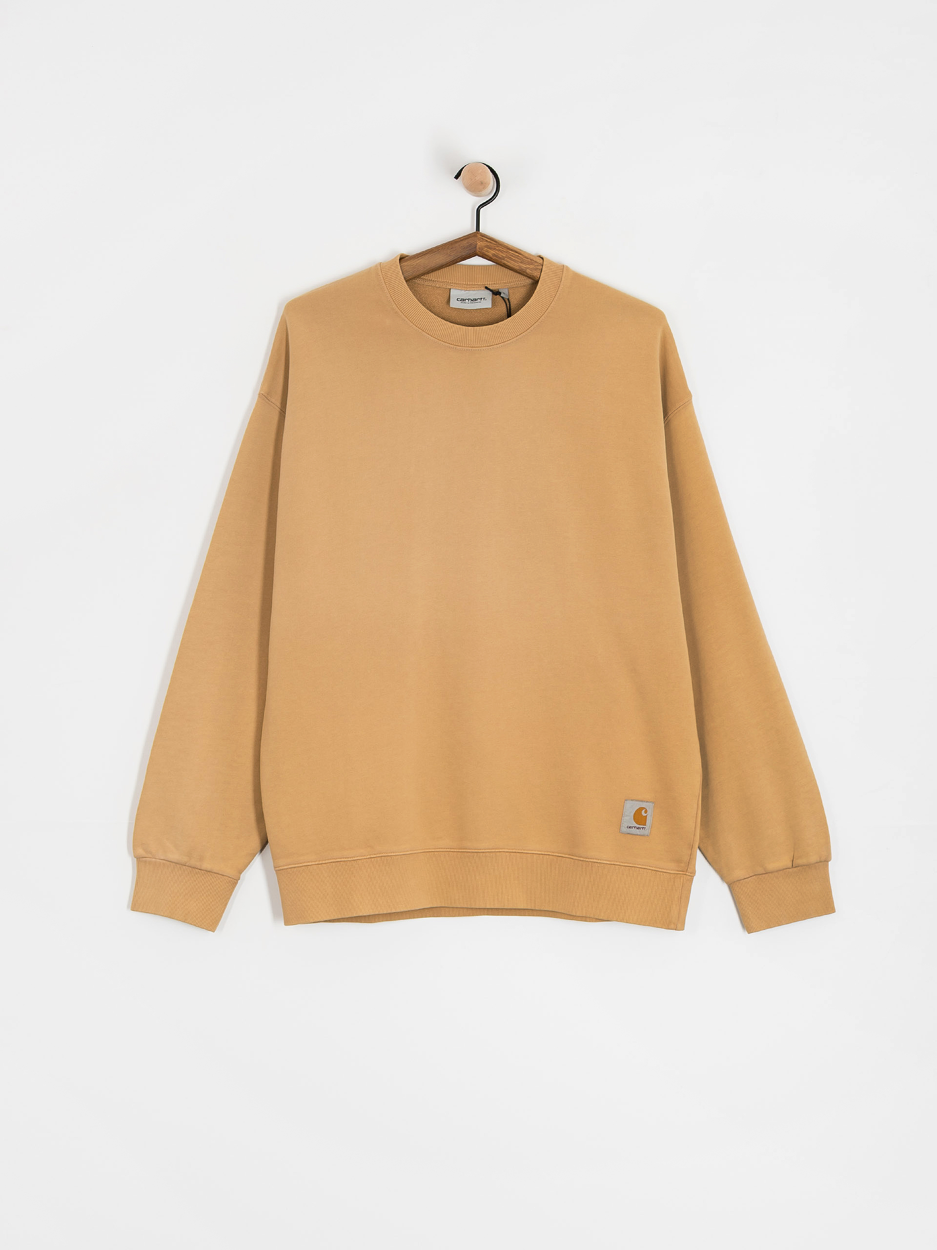 Світшот Carhartt WIP Hudson (dusty h brown/chalk wash)