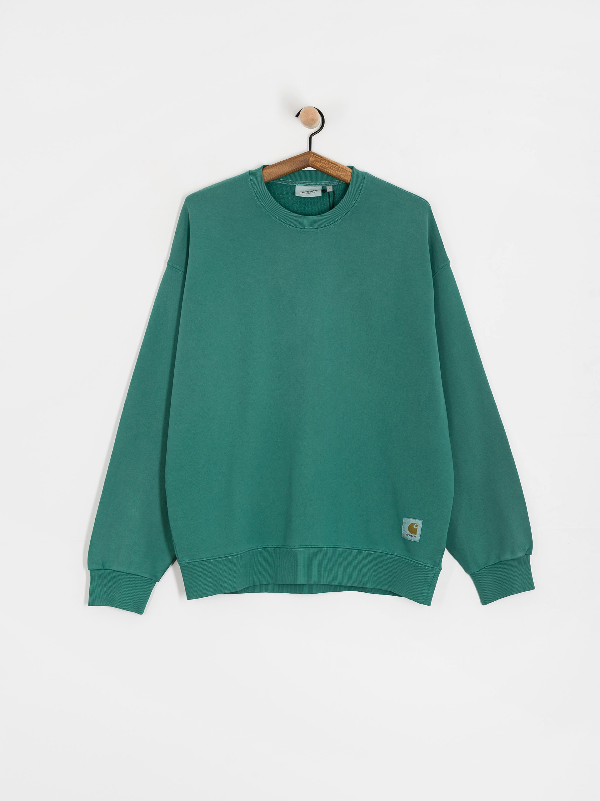 Світшот Carhartt WIP Hudson (saguaro/chalk wash)