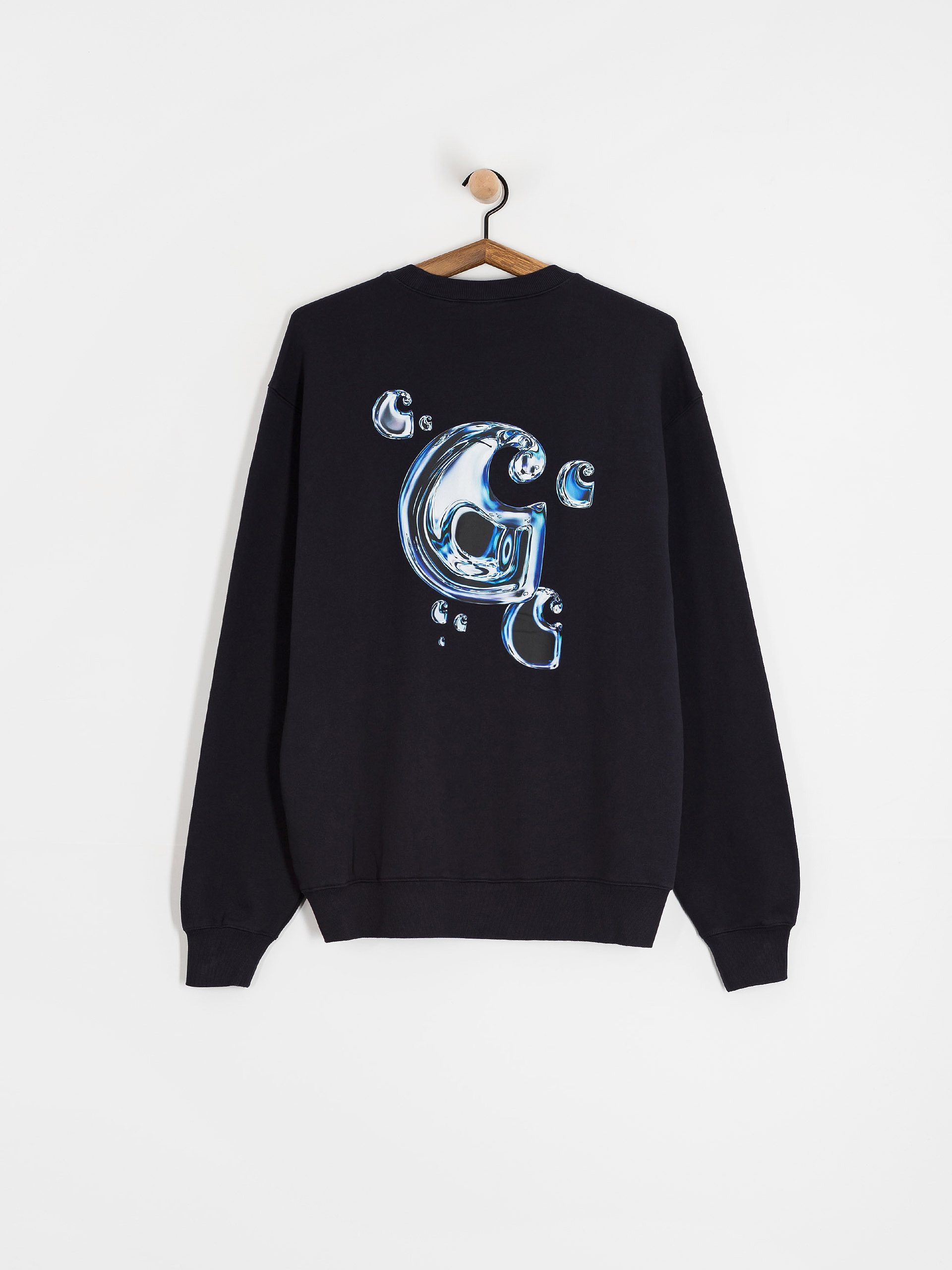 Світшот Carhartt WIP Solar Chrome (dark navy)