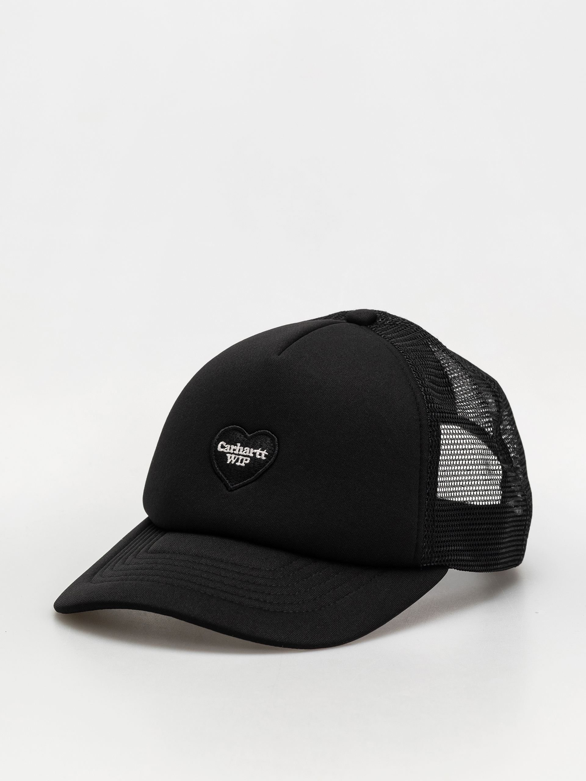 Кепка Carhartt WIP Heart Patch Trucker (black)