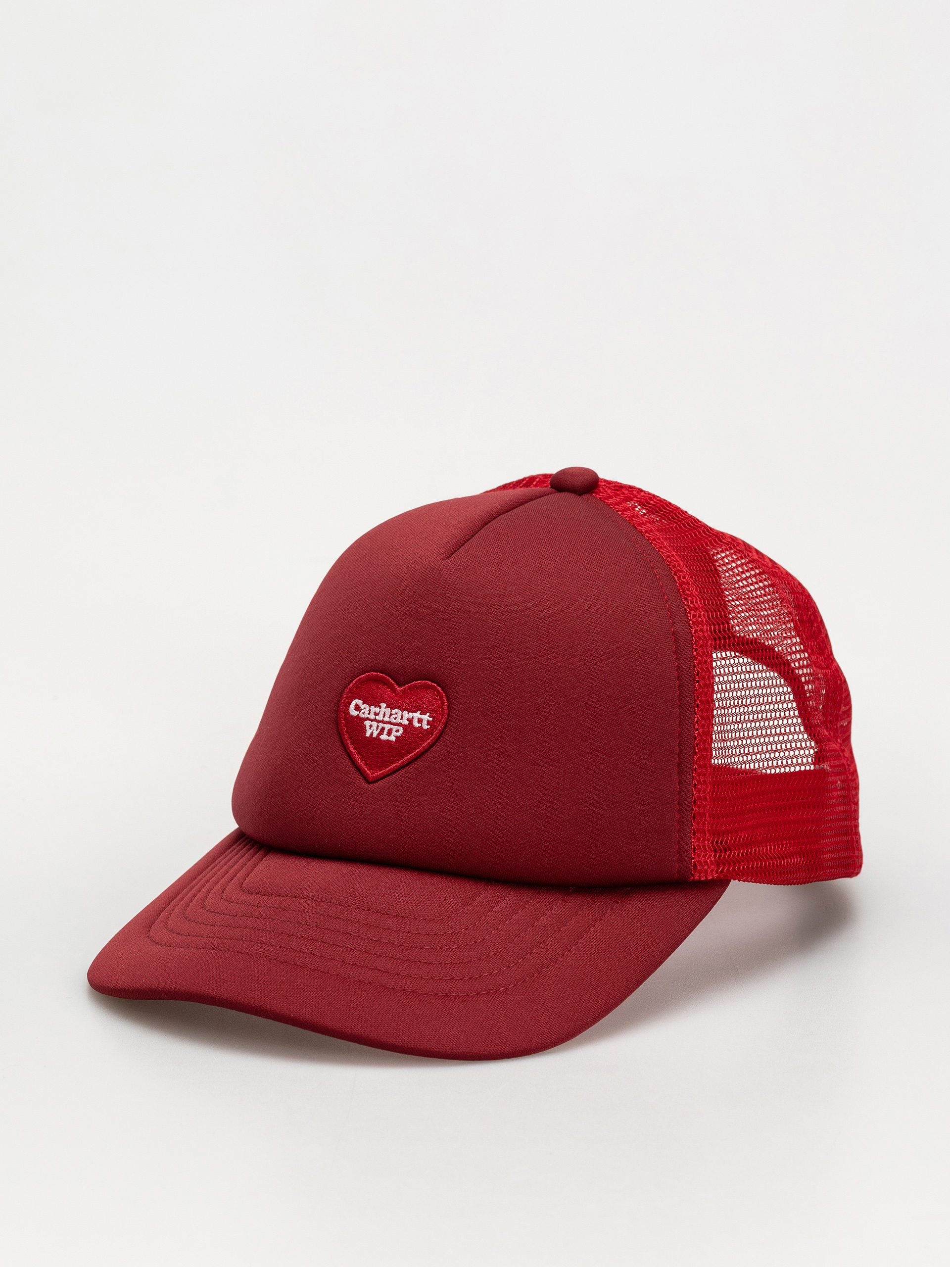 Кепка Carhartt WIP Heart Patch Trucker (scarlet)
