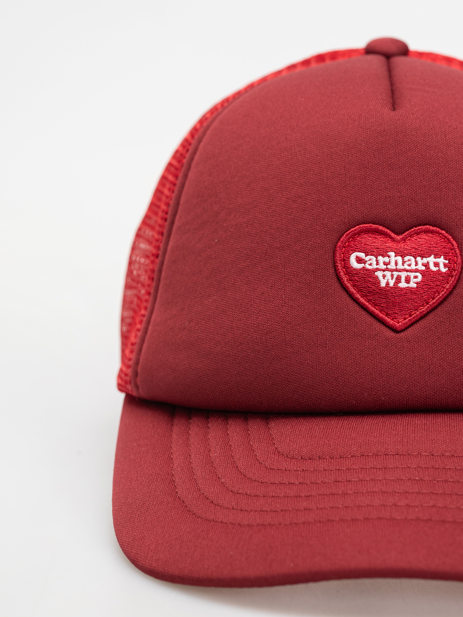 Кепка Carhartt WIP Heart Patch Trucker (scarlet)