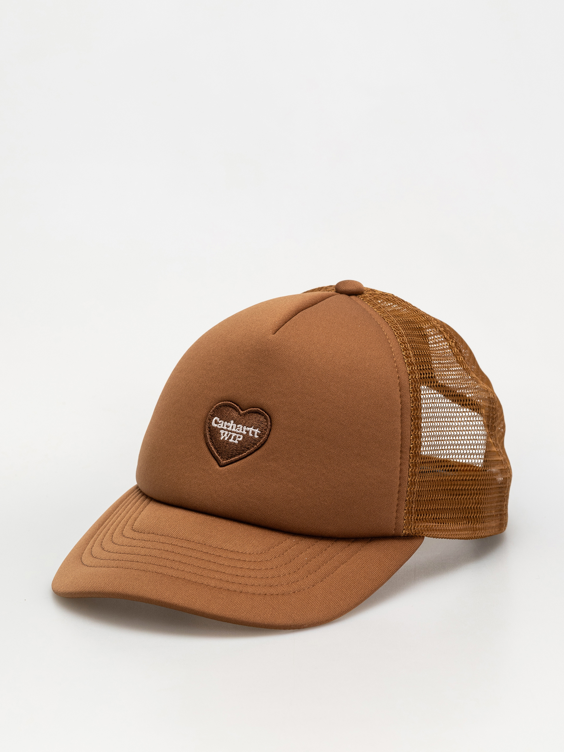 u041au0435u043fu043au0430 Carhartt WIP Heart Patch Trucker (hamilton brown)