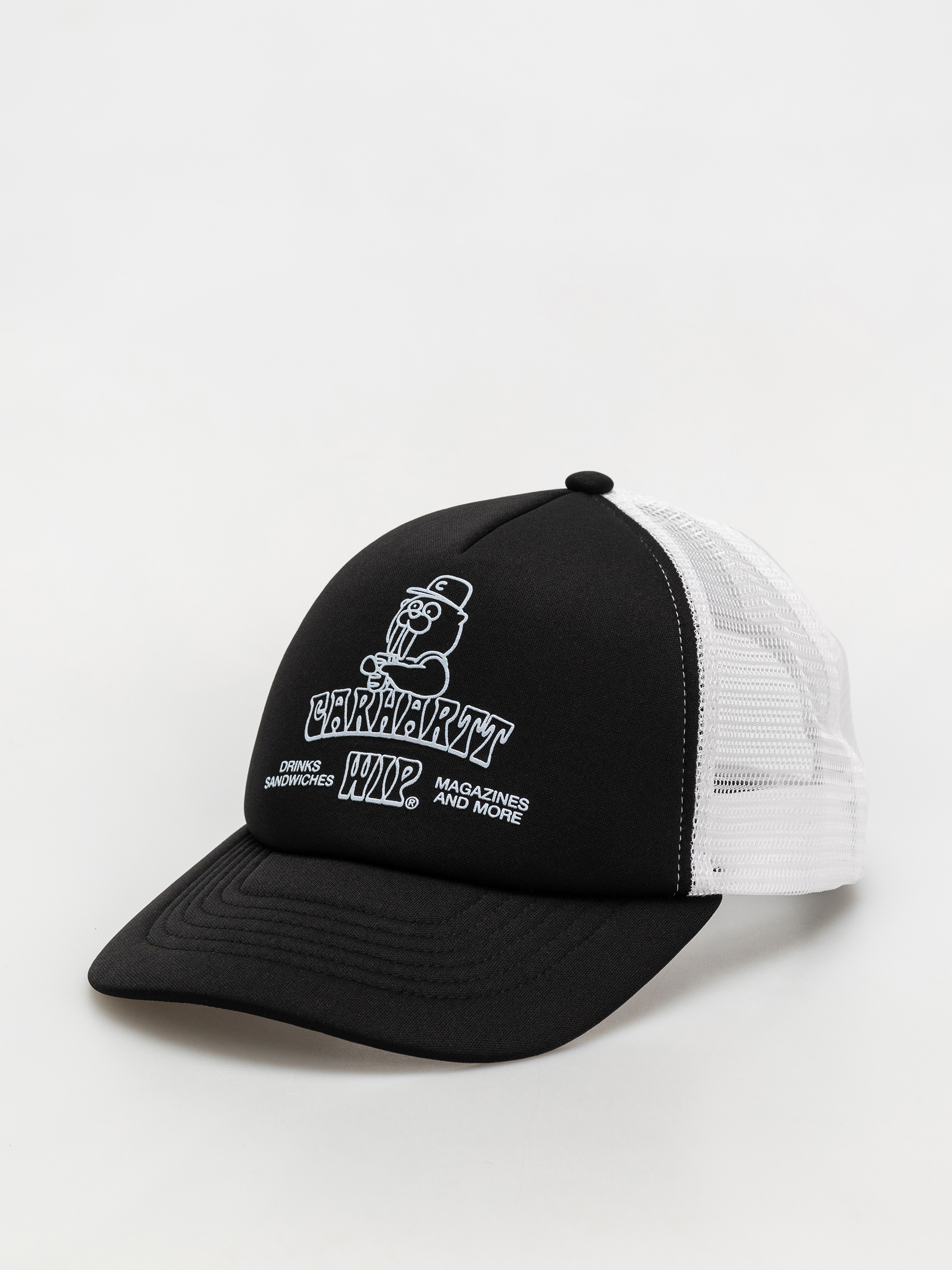 Кепка Carhartt WIP Sandwich Trucker (black)