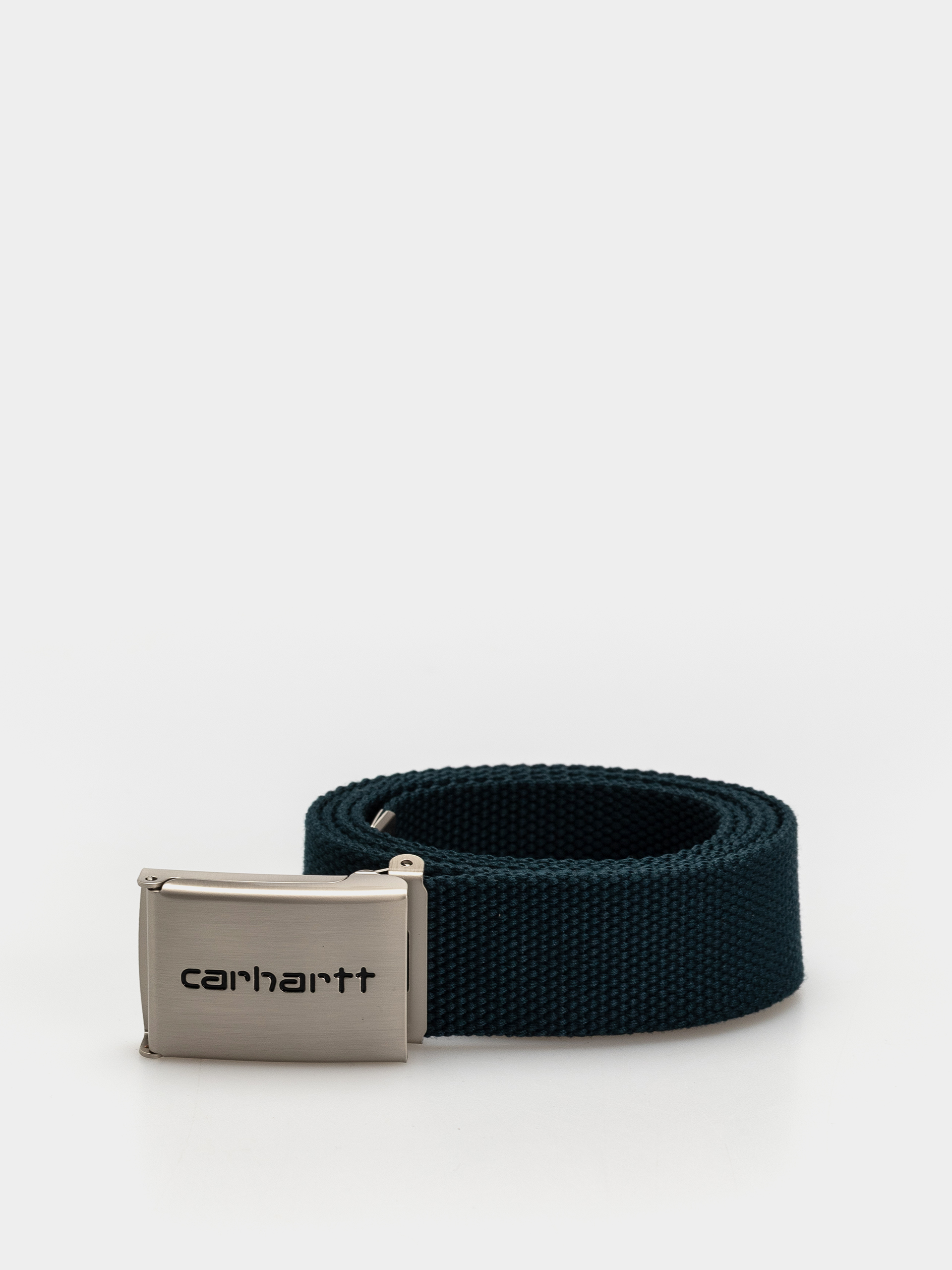 Ремінь Carhartt WIP Clip Chrome (deep lagoon)