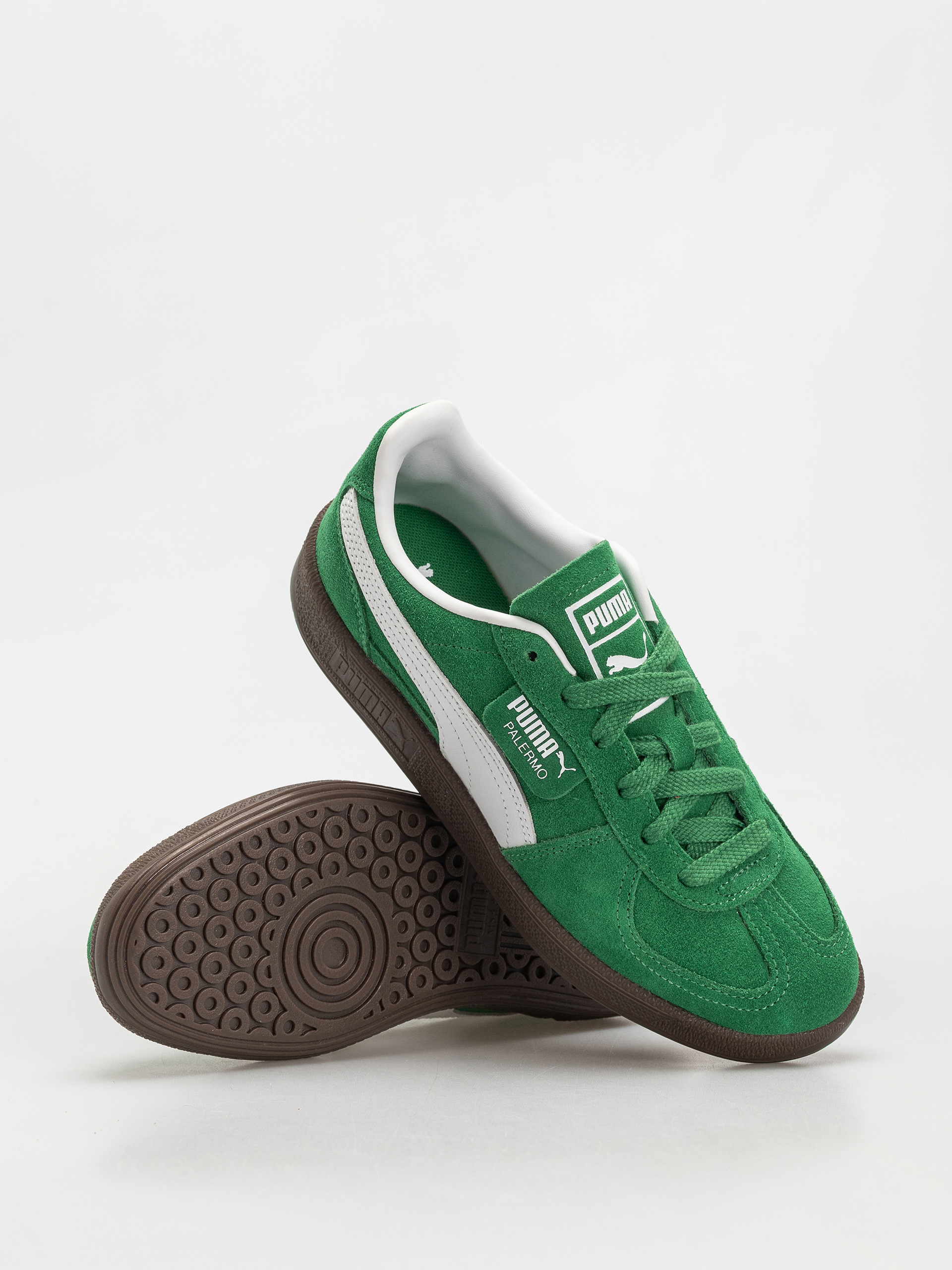 Взуття Puma Palermo - зелений (archive green/puma white)