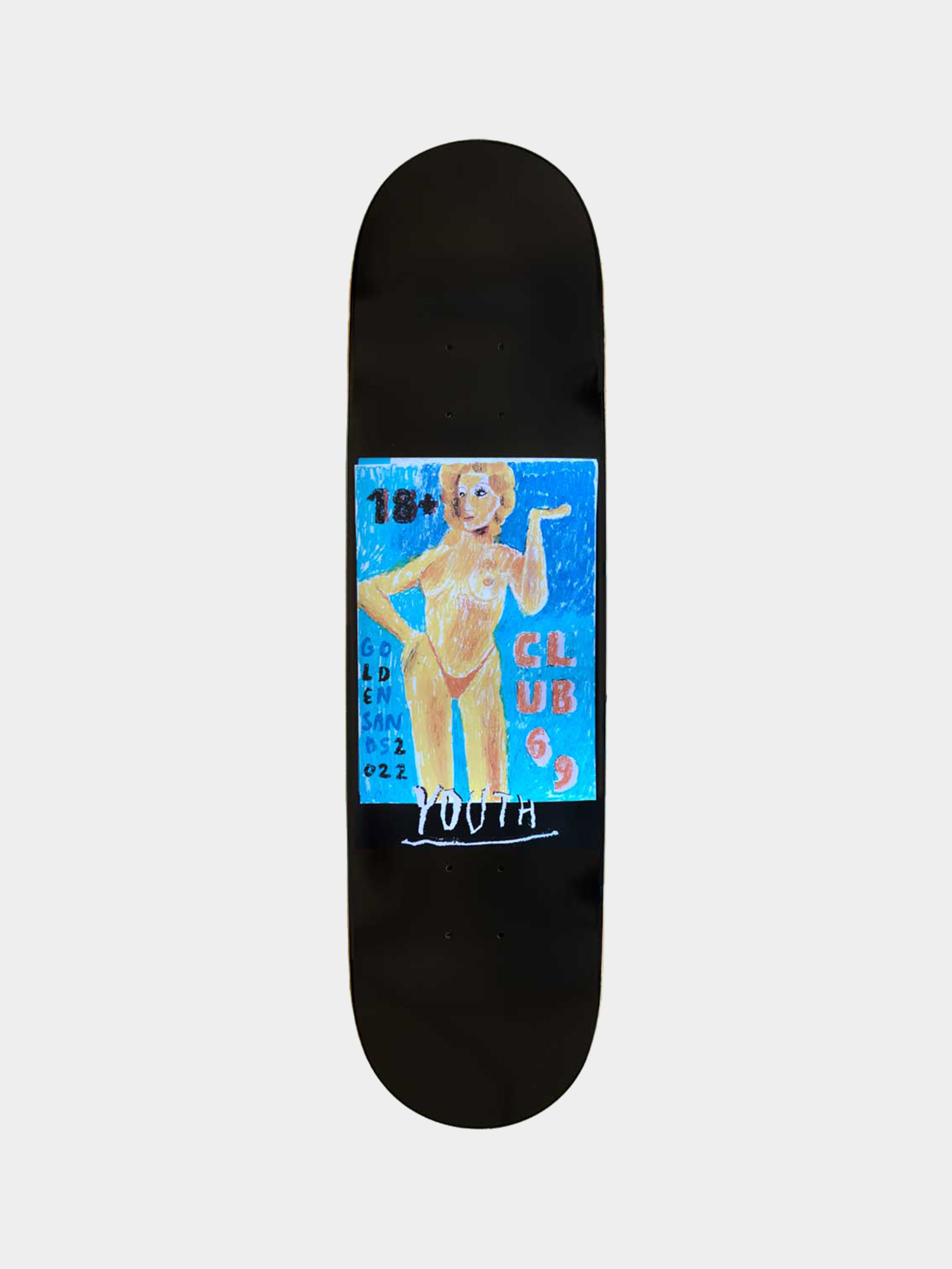 Декa Youth Skateboards Golden Sands (black)