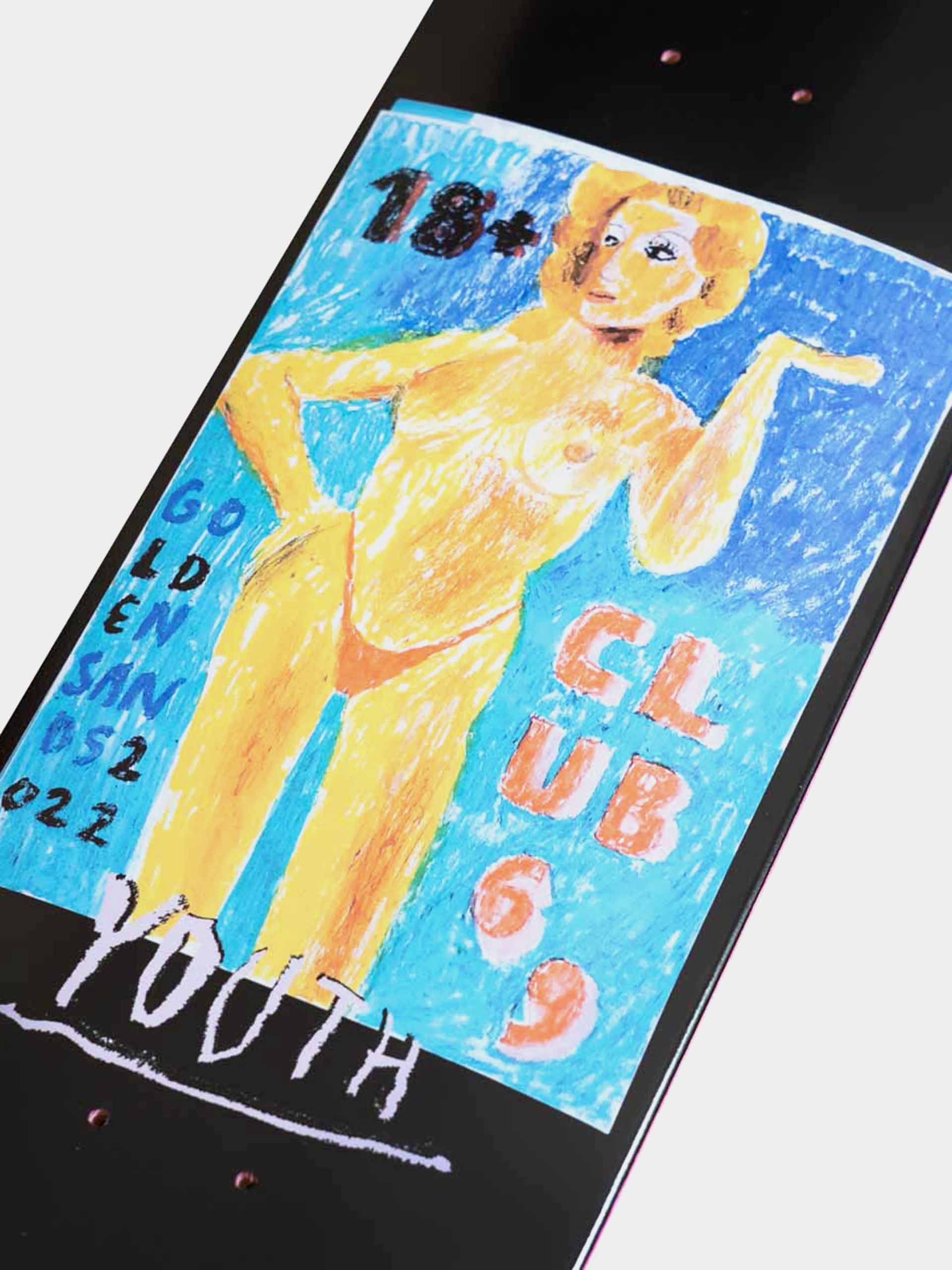 Декa Youth Skateboards Golden Sands (black)