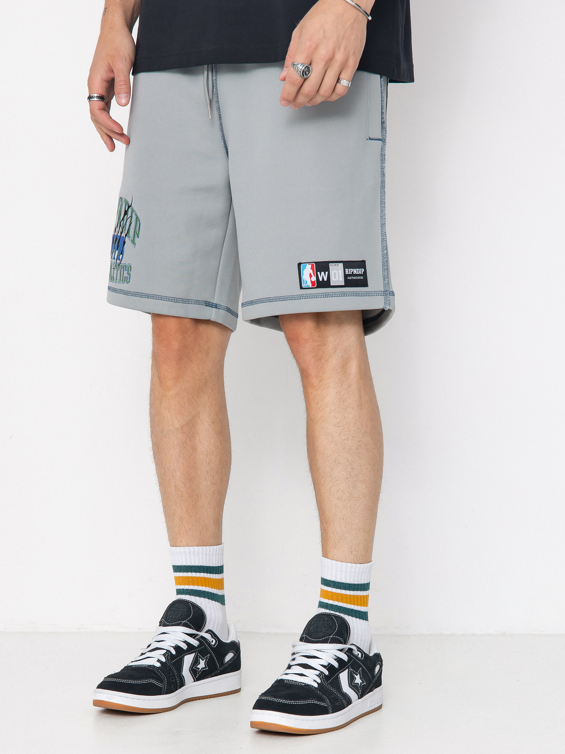 Шорти RipNDip Athletics Mesh (ash heather)