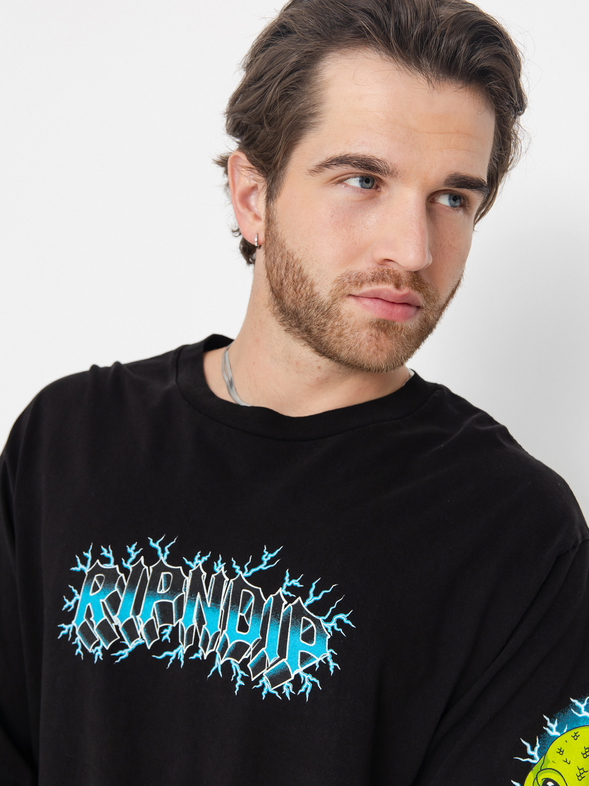 Лонгслів RipNDip Skull And Bones (black)