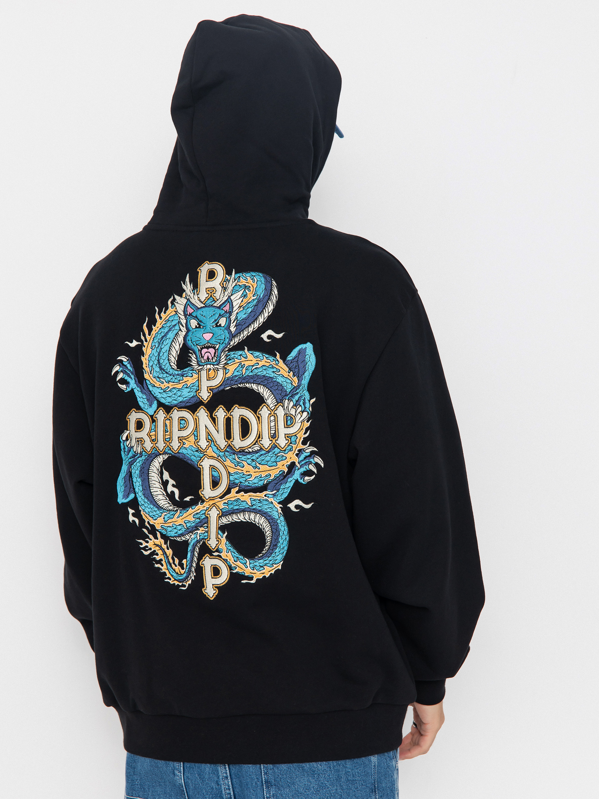 Худі RipNDip Shen Nerm HD (black vintage wash)