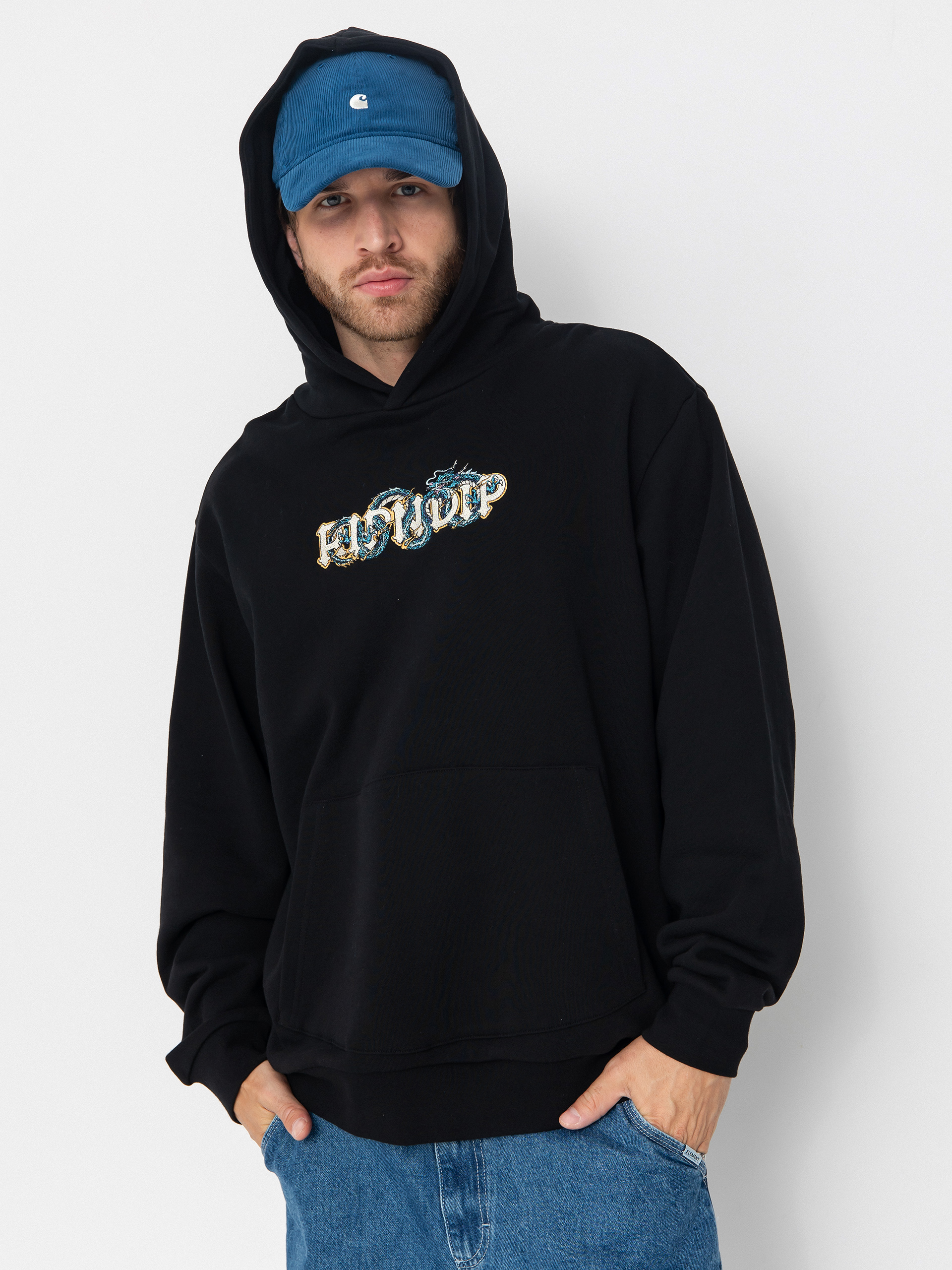 Худі RipNDip Shen Nerm HD (black vintage wash)