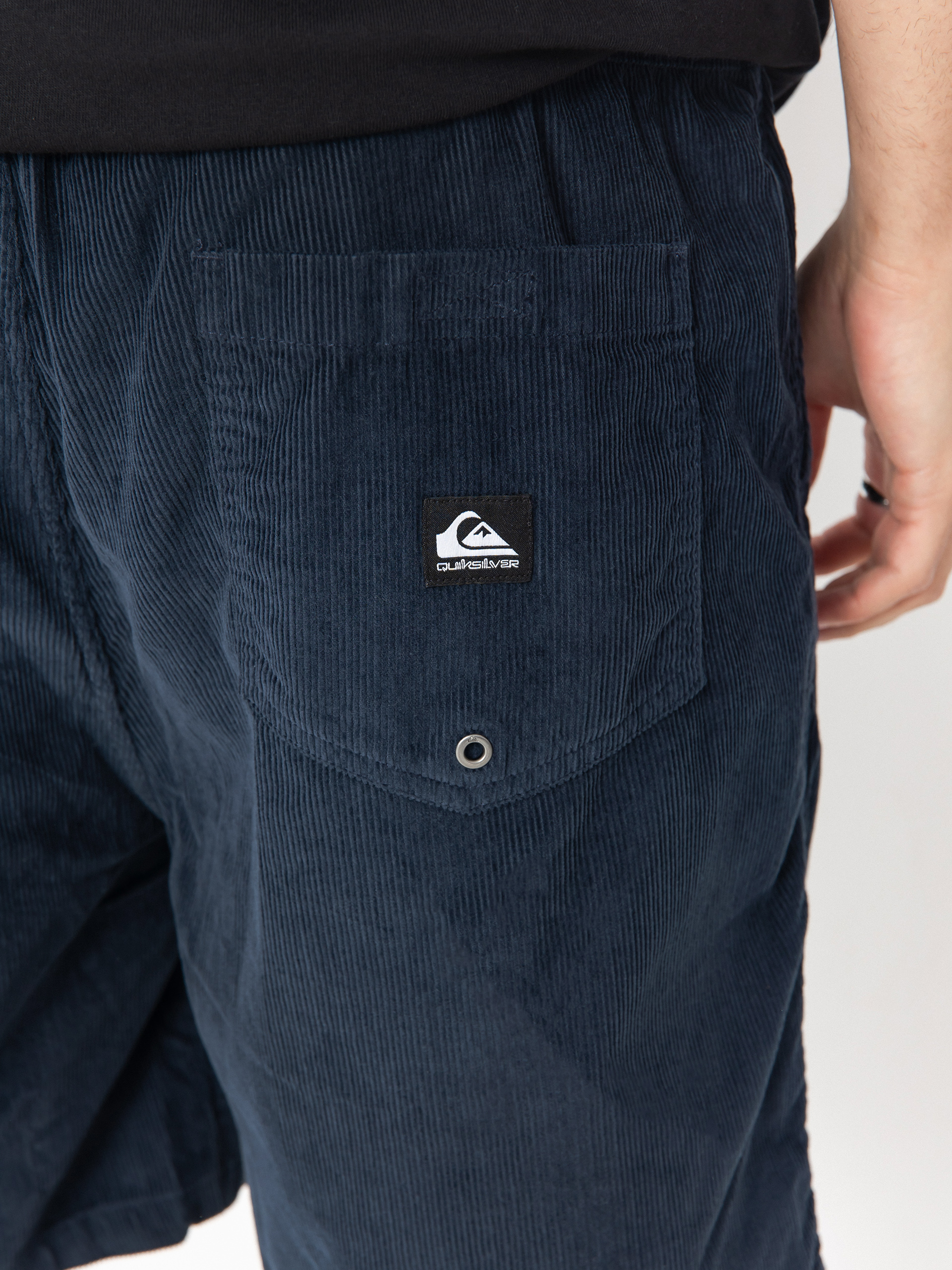 Шорти Quiksilver Taxer Cord (dark navy)
