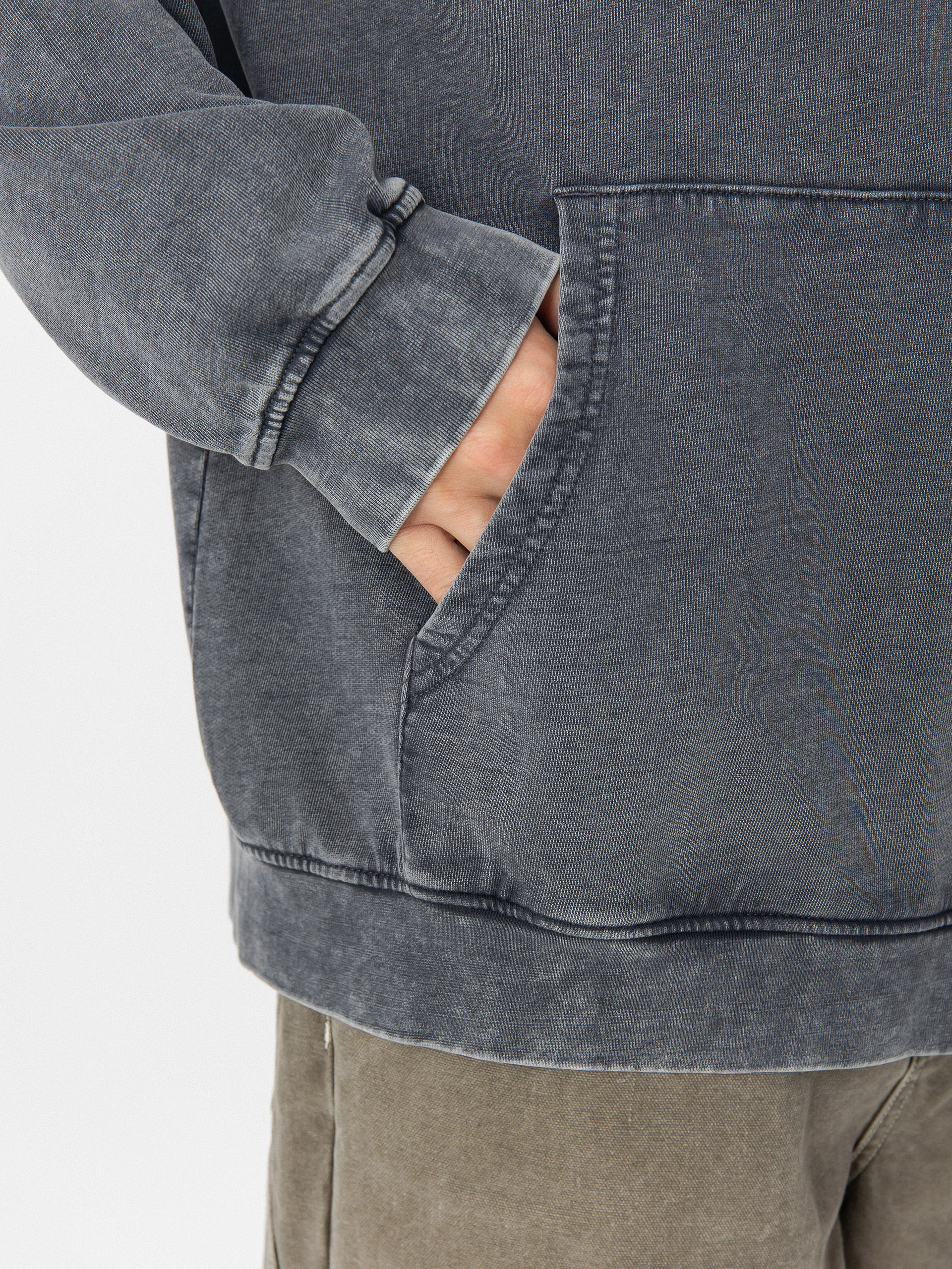 Худі Hurley Wave Addiction HD (dark stone grey)