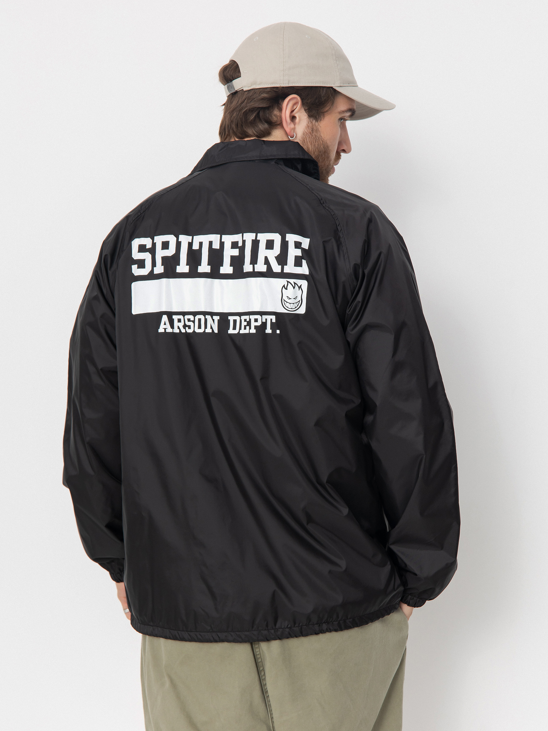 Куртка Spitfire Arson Dept Bighead (black w/white prints)