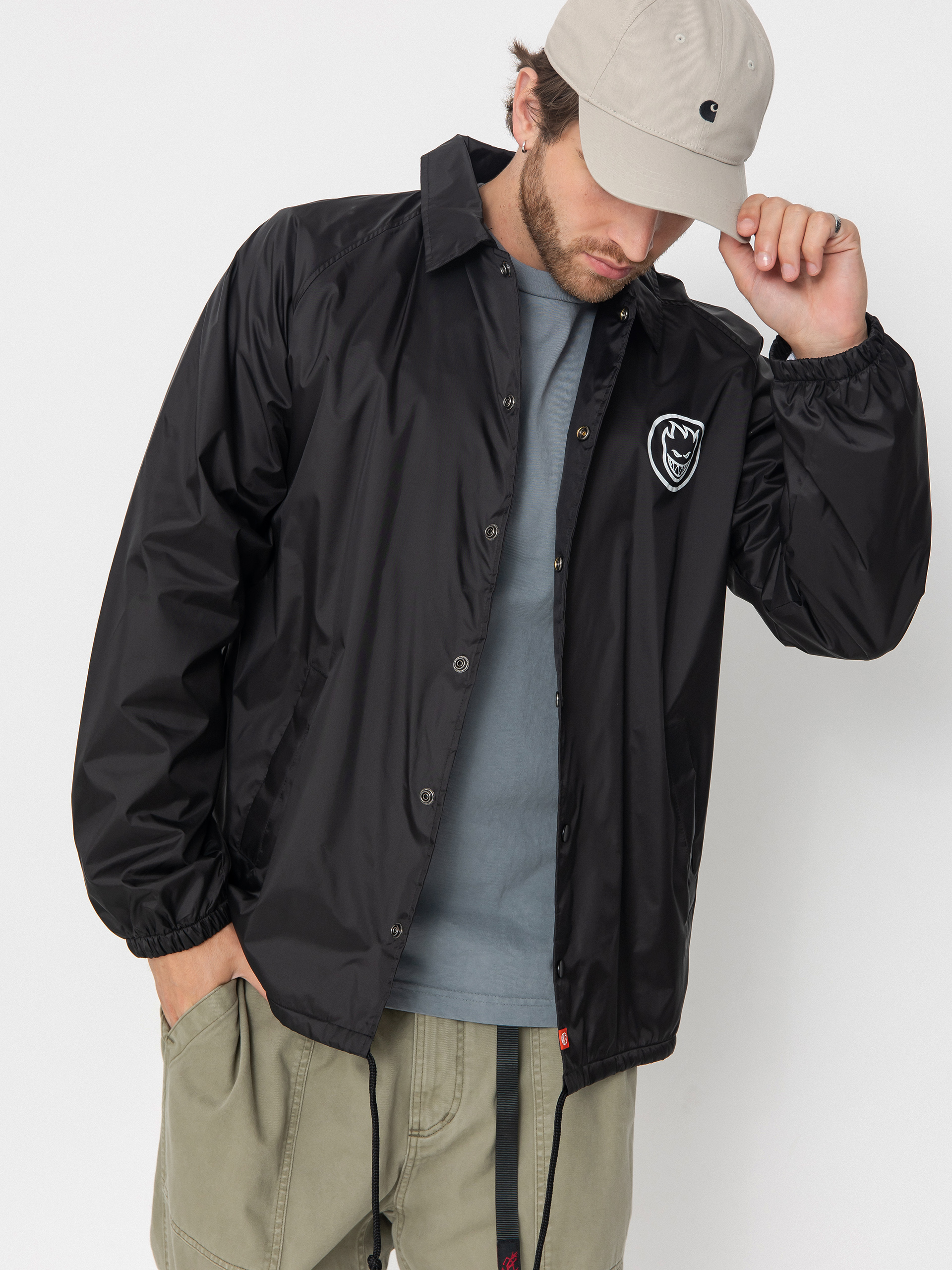 Куртка Spitfire Arson Dept Bighead (black w/white prints)