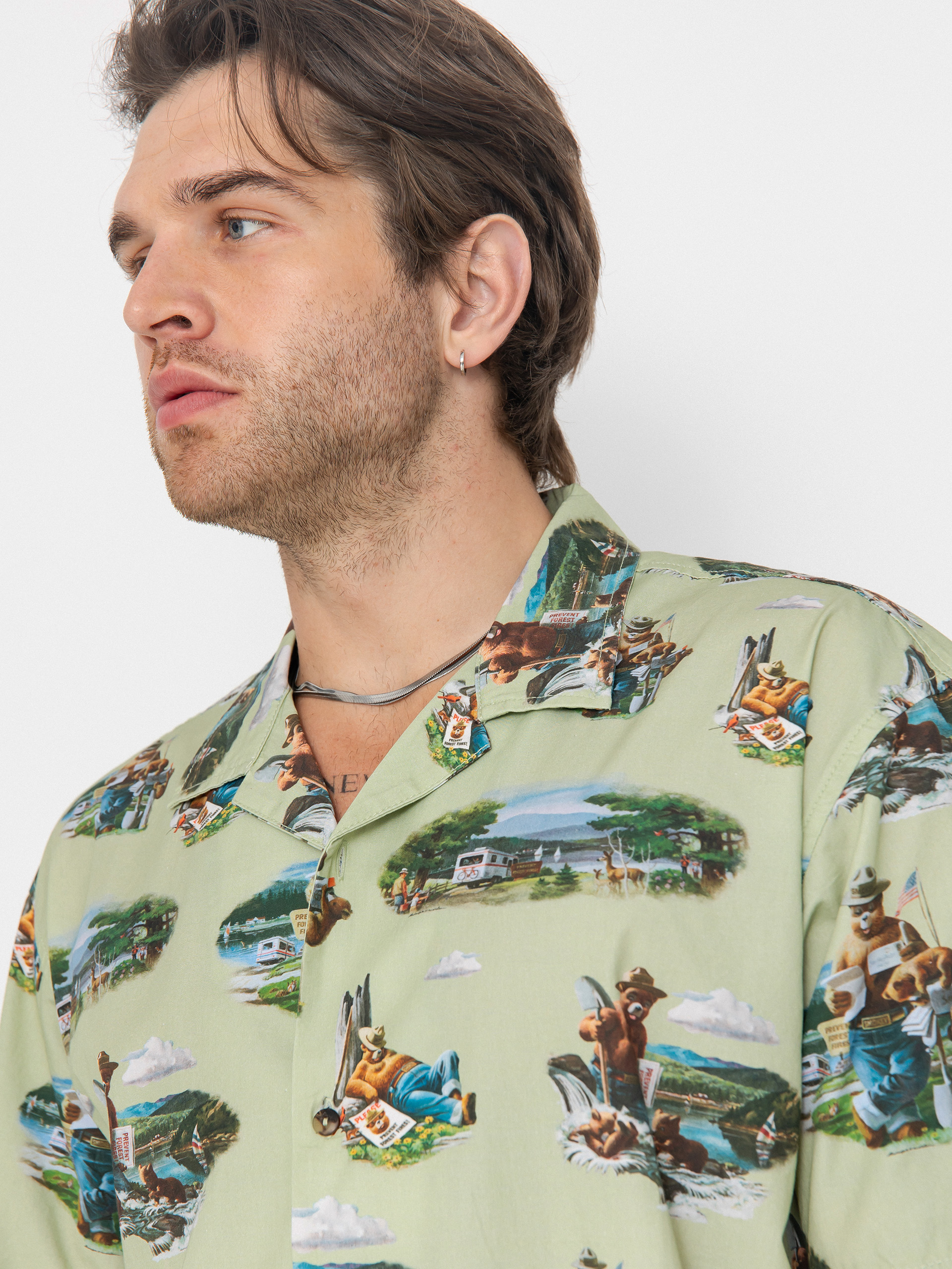 Сорочка Element Sbxe Camp (oyster gray)