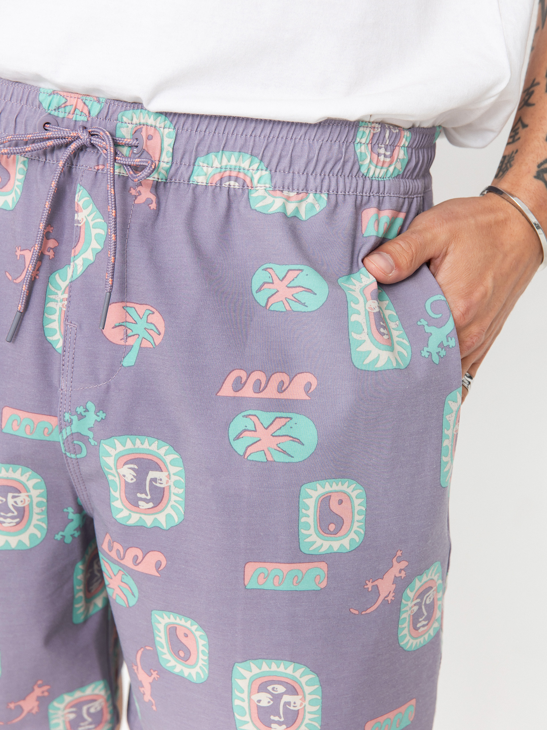 Шорти Billabong Wasted Times (purple ash)