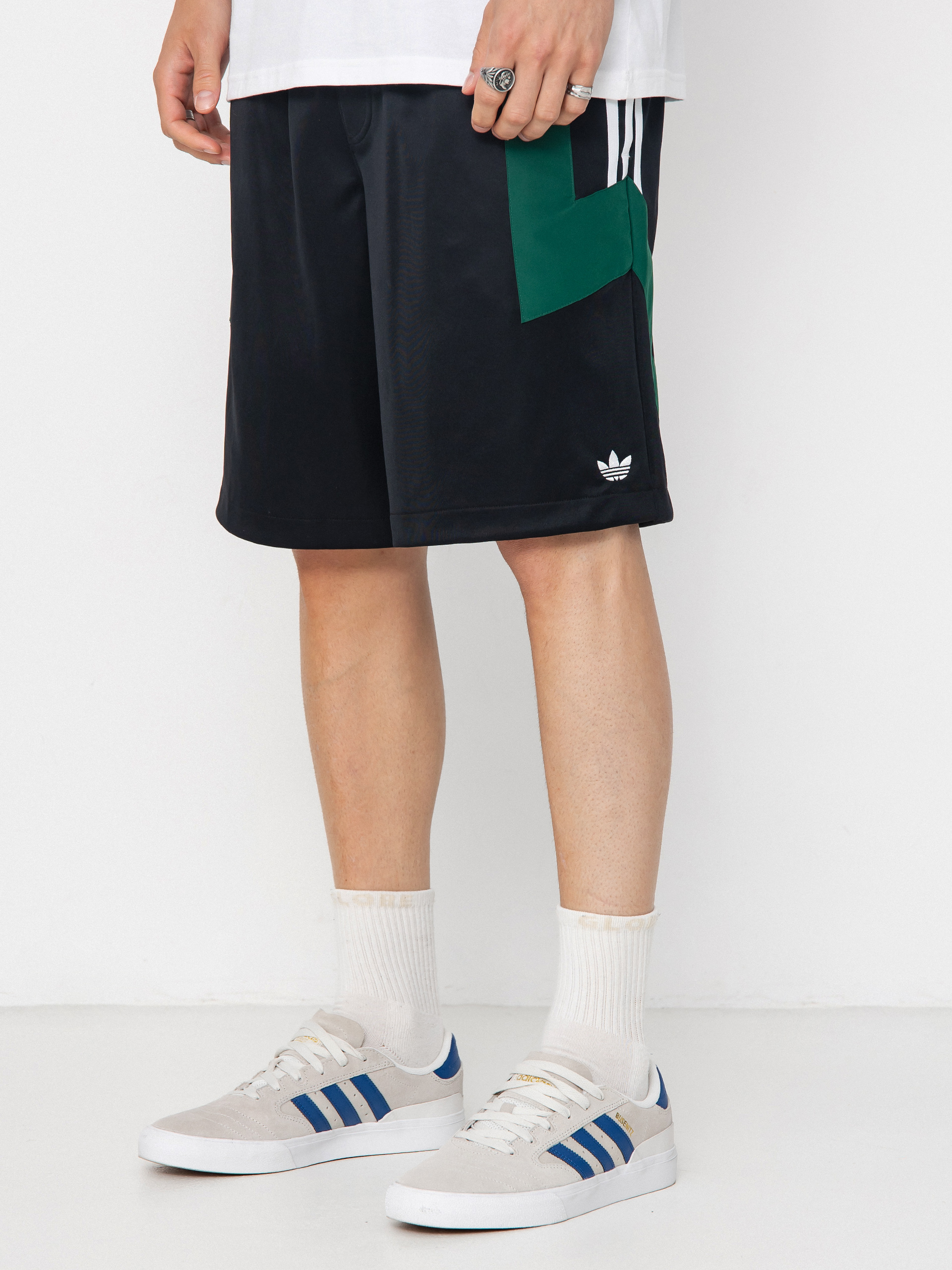 Шорти adidas Football (black/drkgrn/white)