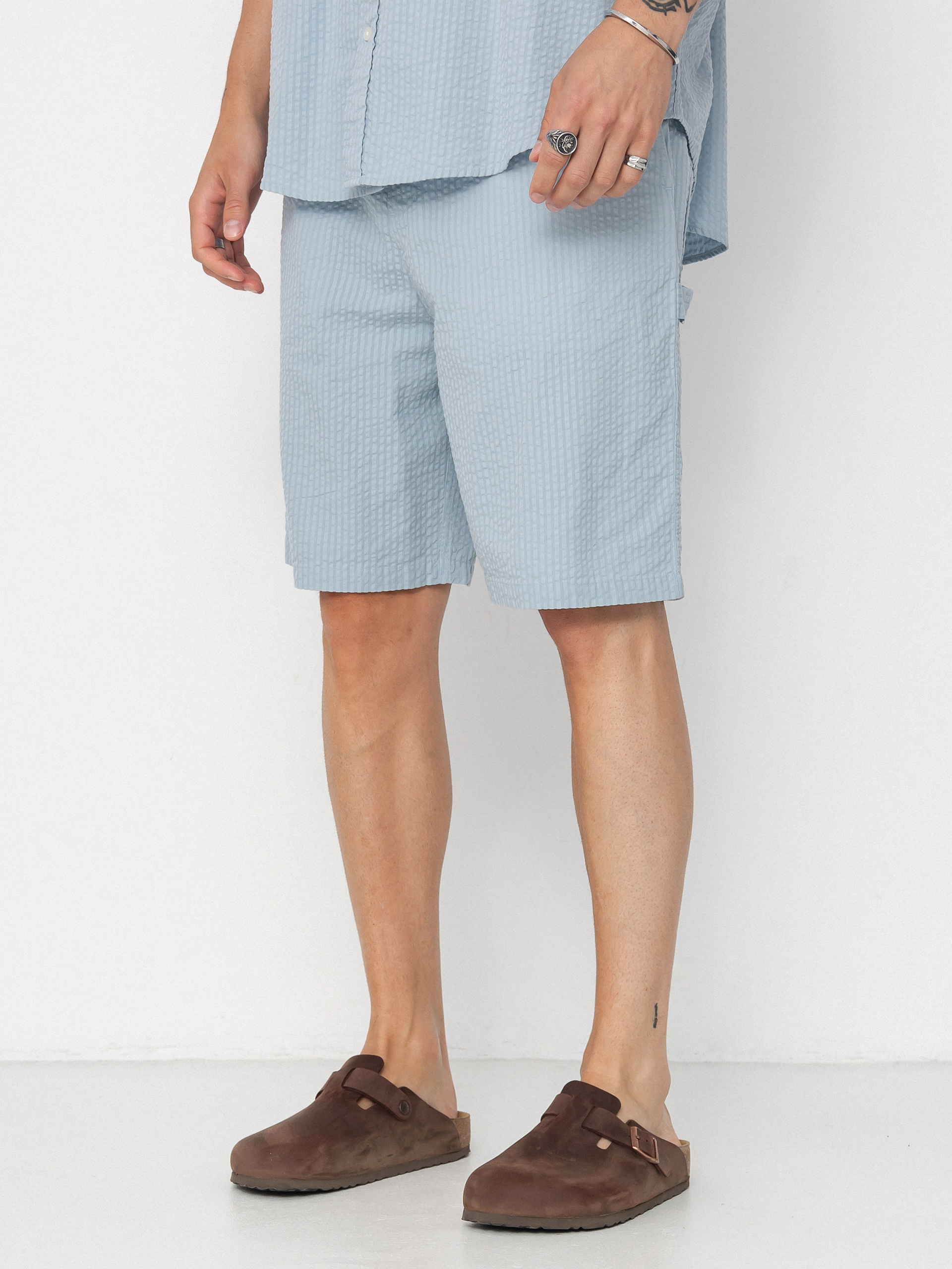 Шорти Carhartt WIP Toland (toland stripe/blue fog)