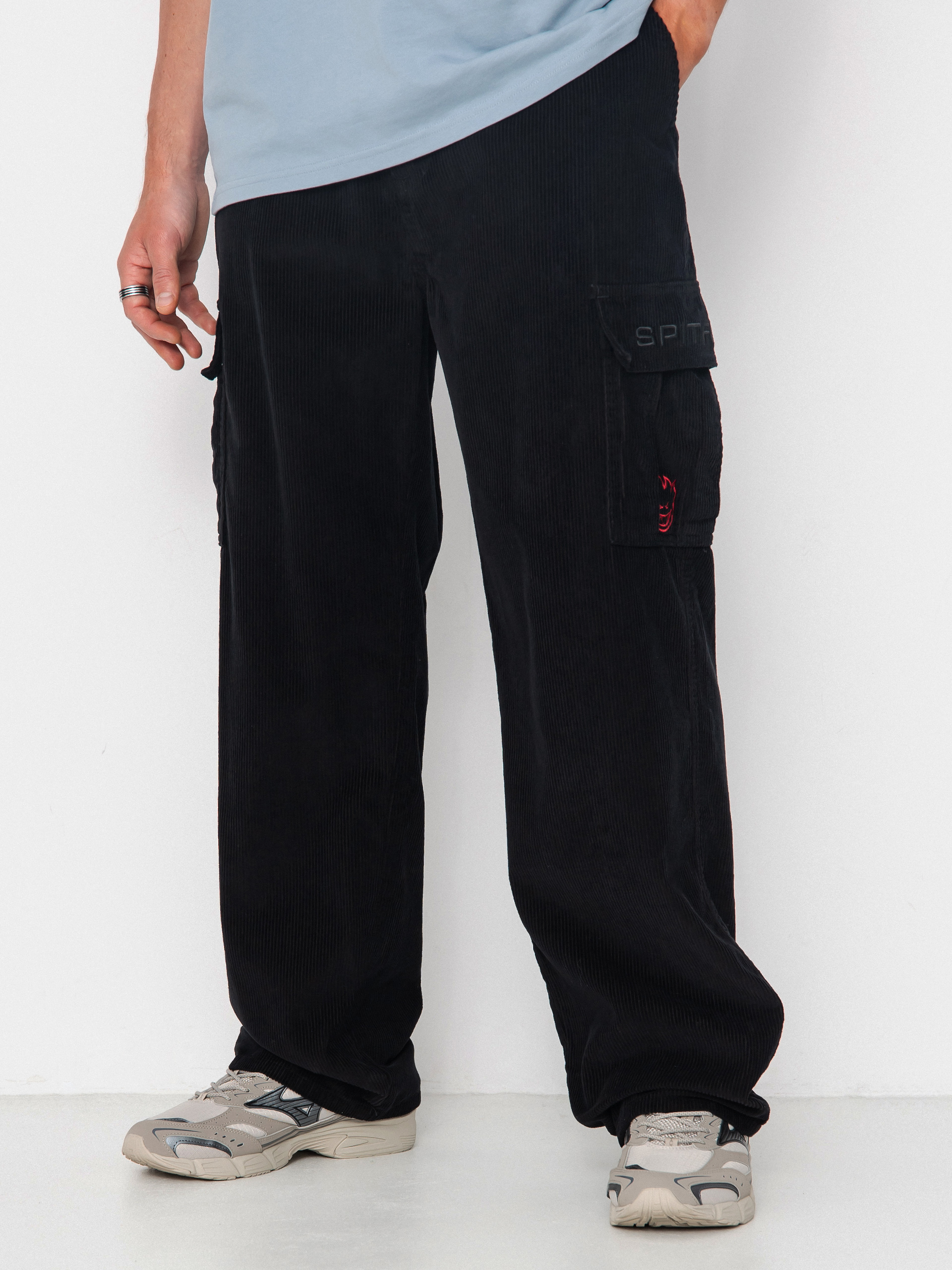Штани Spitfire Classic 87 Corduroy Cargo (black)