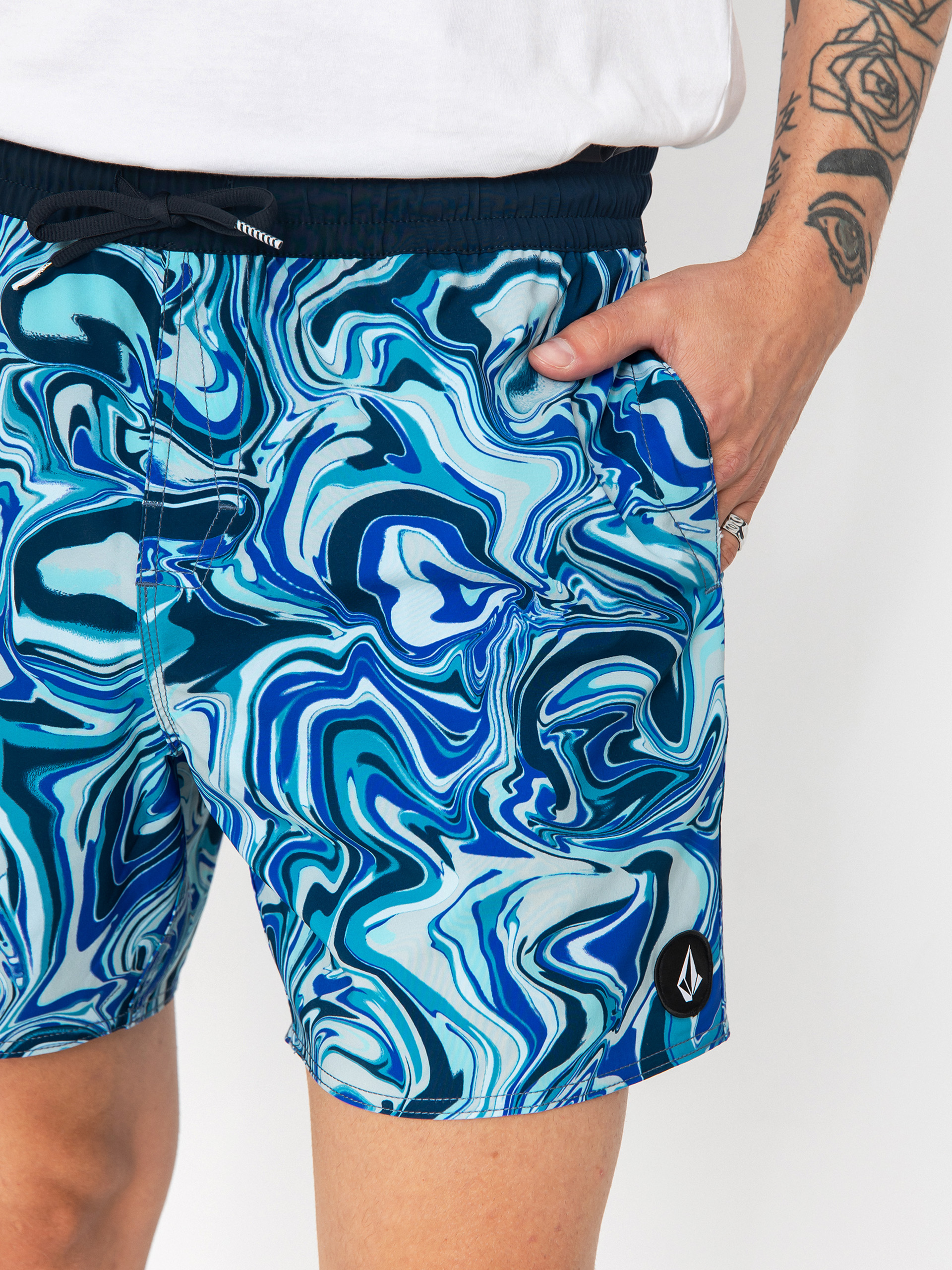 Шорти Volcom Lido Print Trunk 16 (navy)