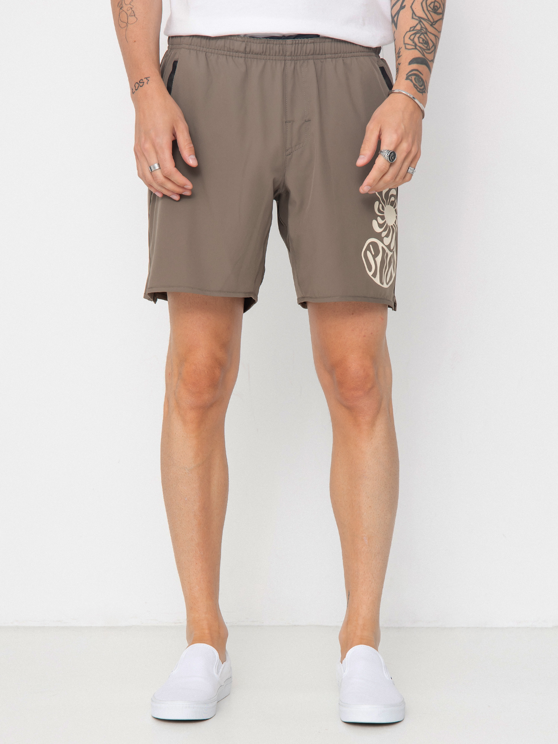 Шорти RVCA Lauryn Yogger Stretch (mushroom)