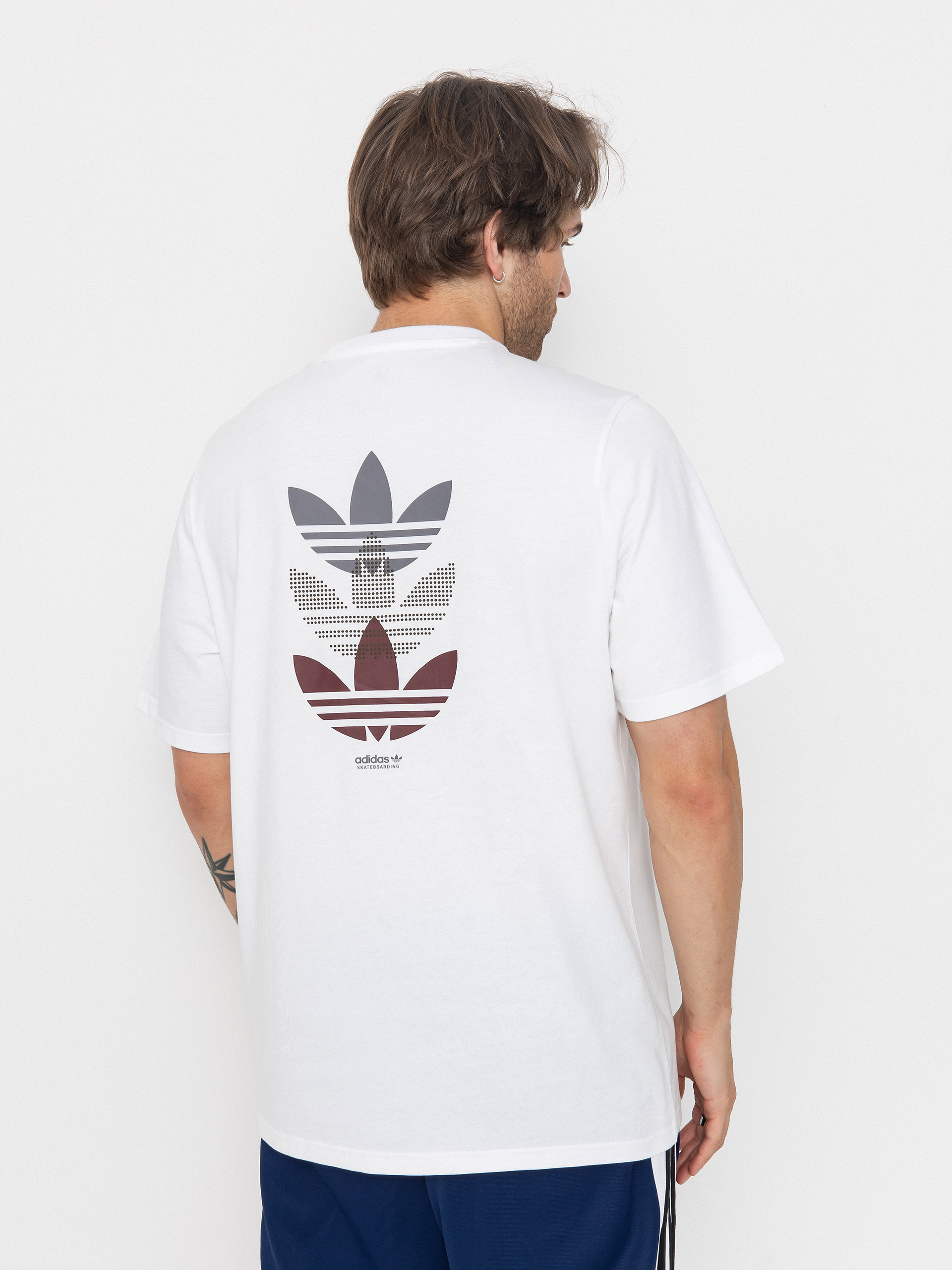 Футболка adidas Skate Tr Tre (white/shared)