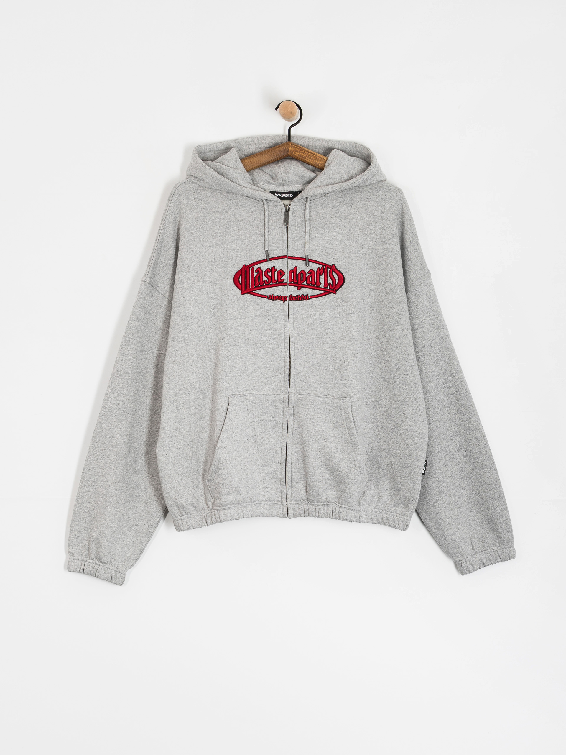 Худі Wasted Paris Yard Boxy ZHD (ash grey)