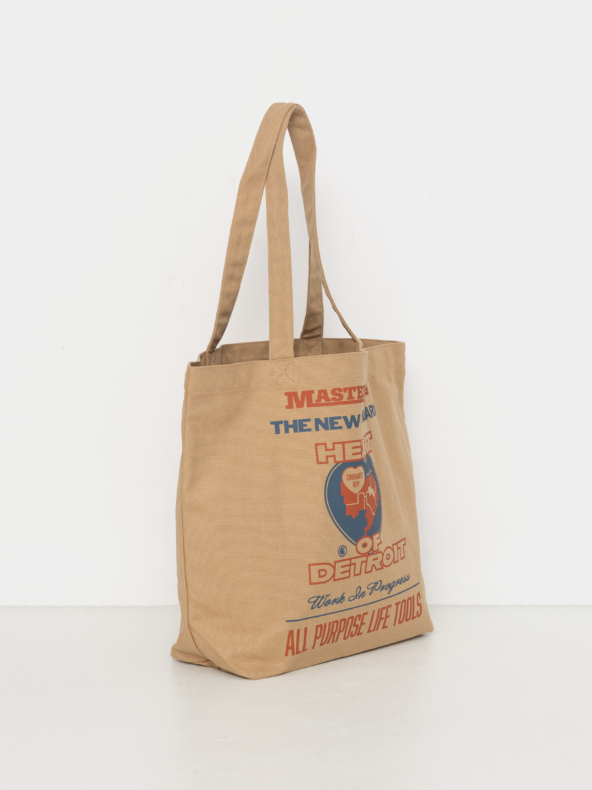 Сумка Carhartt WIP Canvas Graphic Tote (arcan print/dusty h brown)