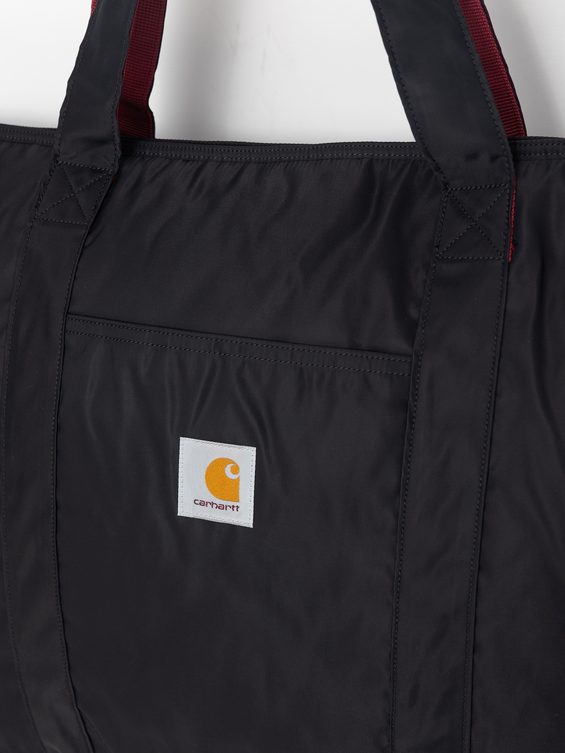 Сумка Carhartt WIP Alumni Tote (black/scarlet)