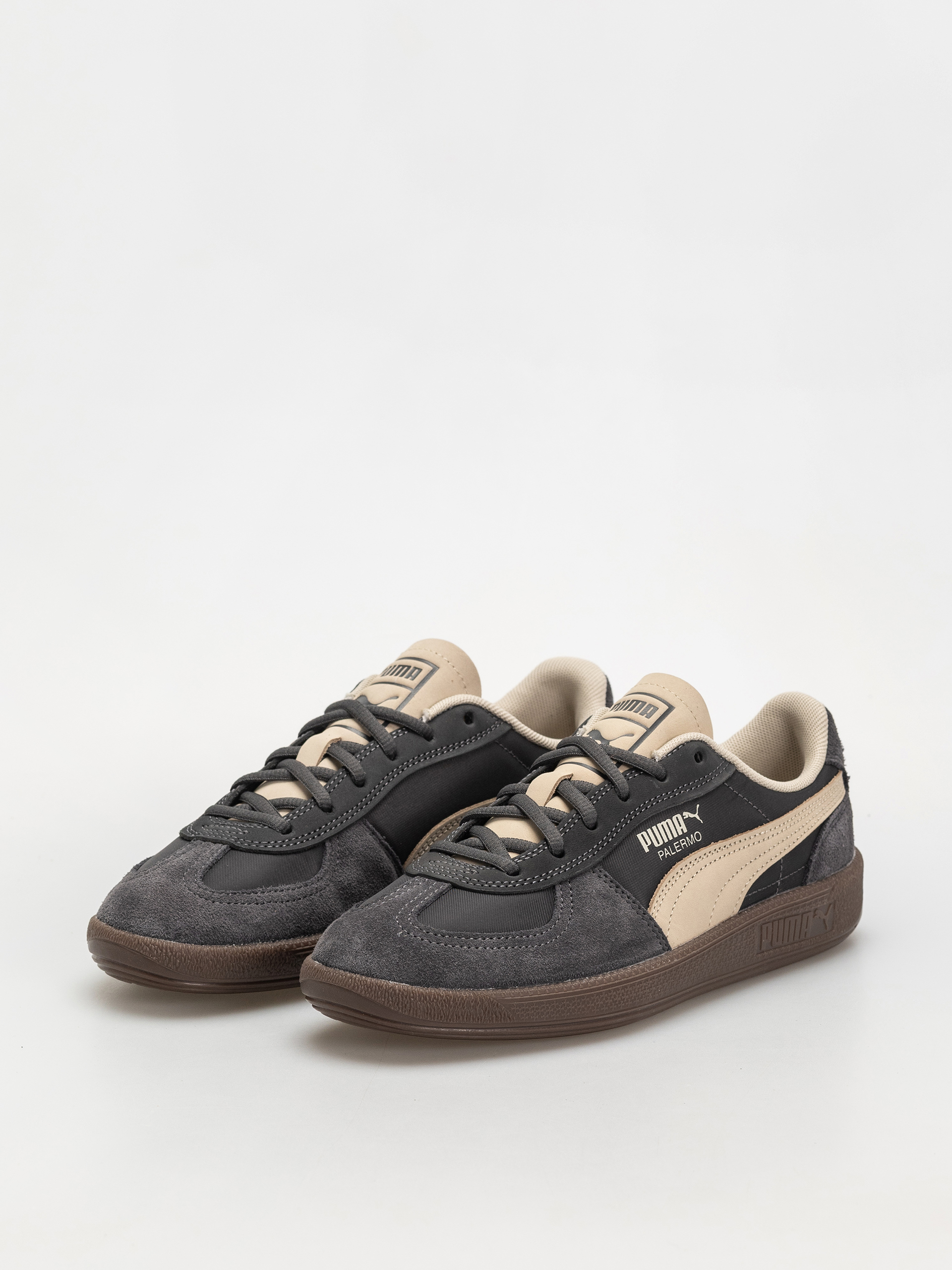 Взуття Puma Palermo Pop (dusky gray/desert dust)