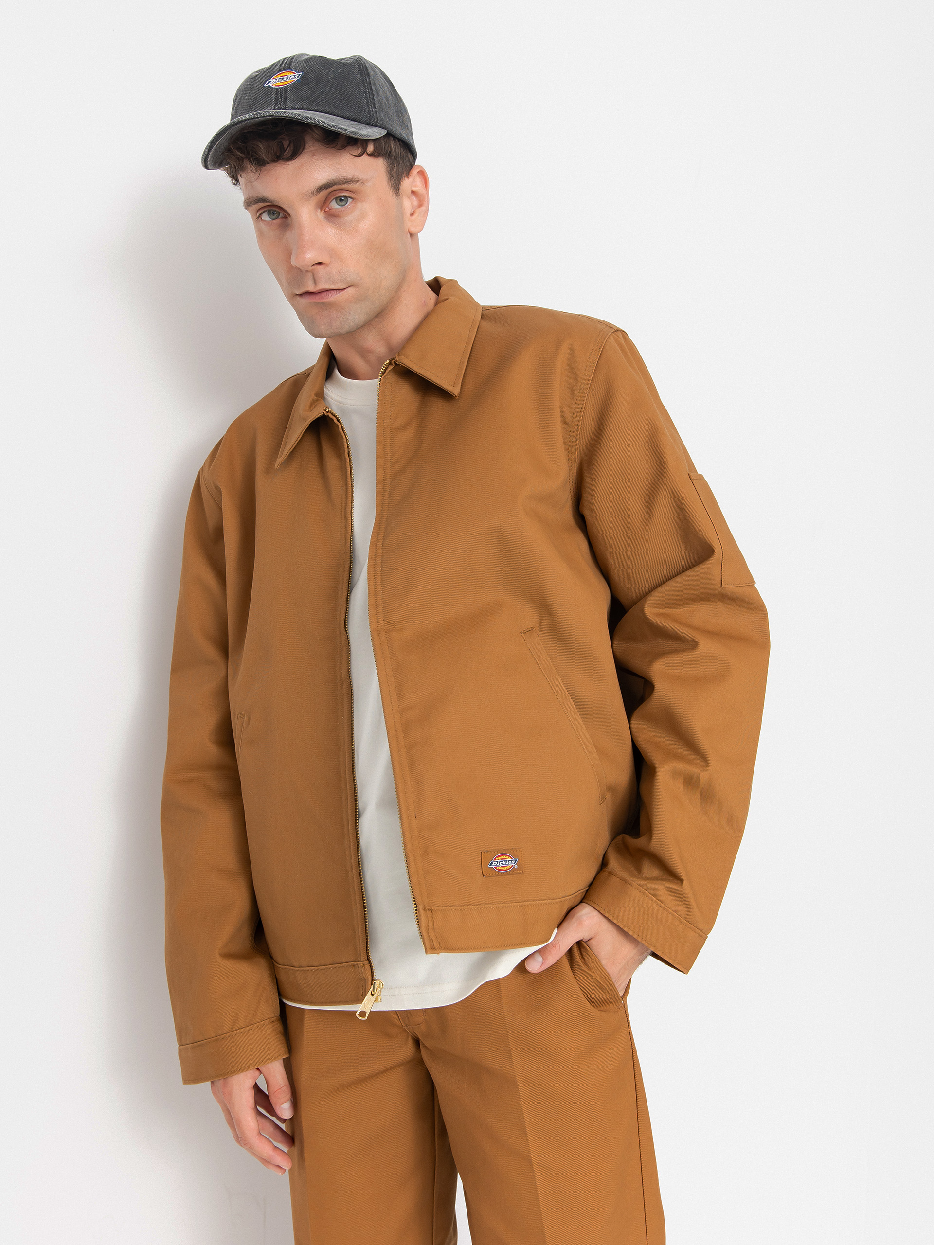 Куртка Dickies Lined Eisenhower (brown duck)