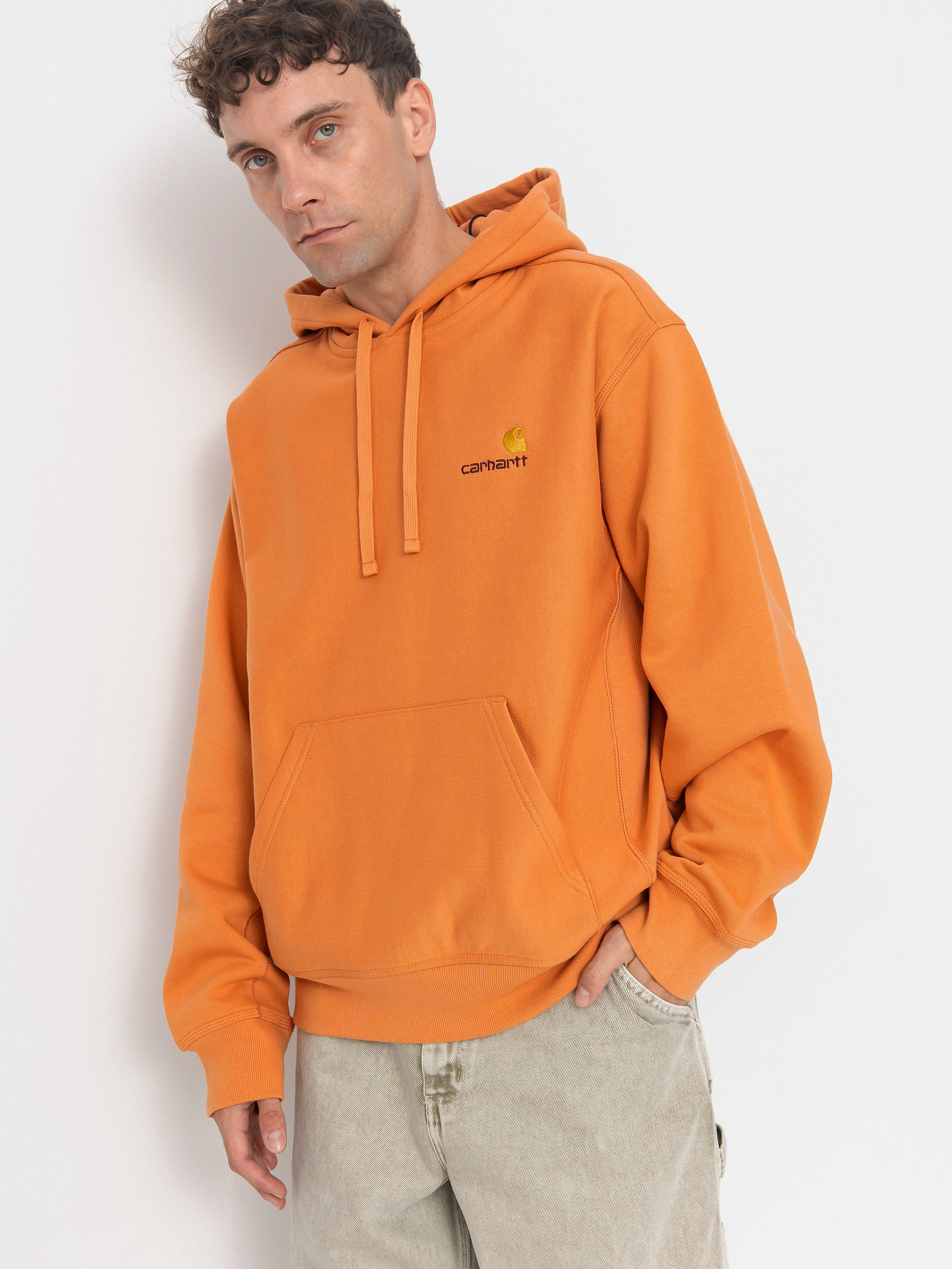 Худі Carhartt WIP American Script HD (redhaven)