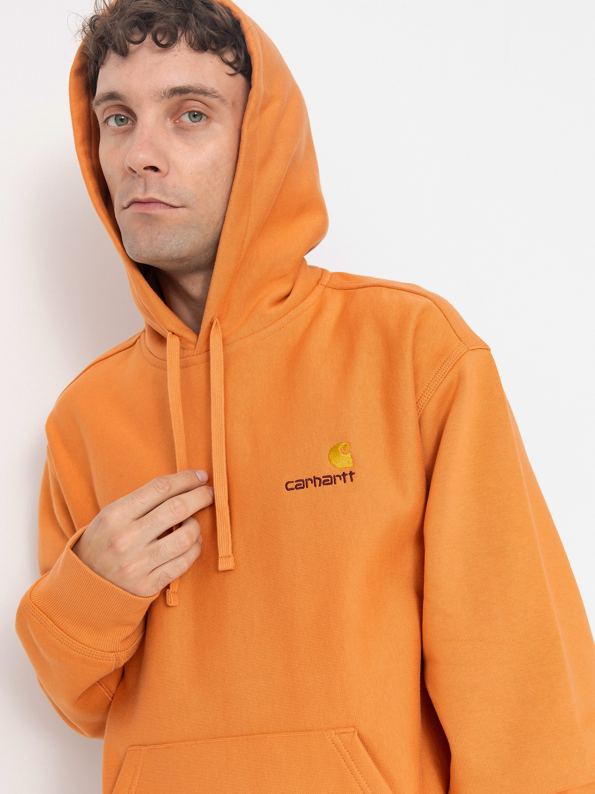 Худі Carhartt WIP American Script HD (redhaven)