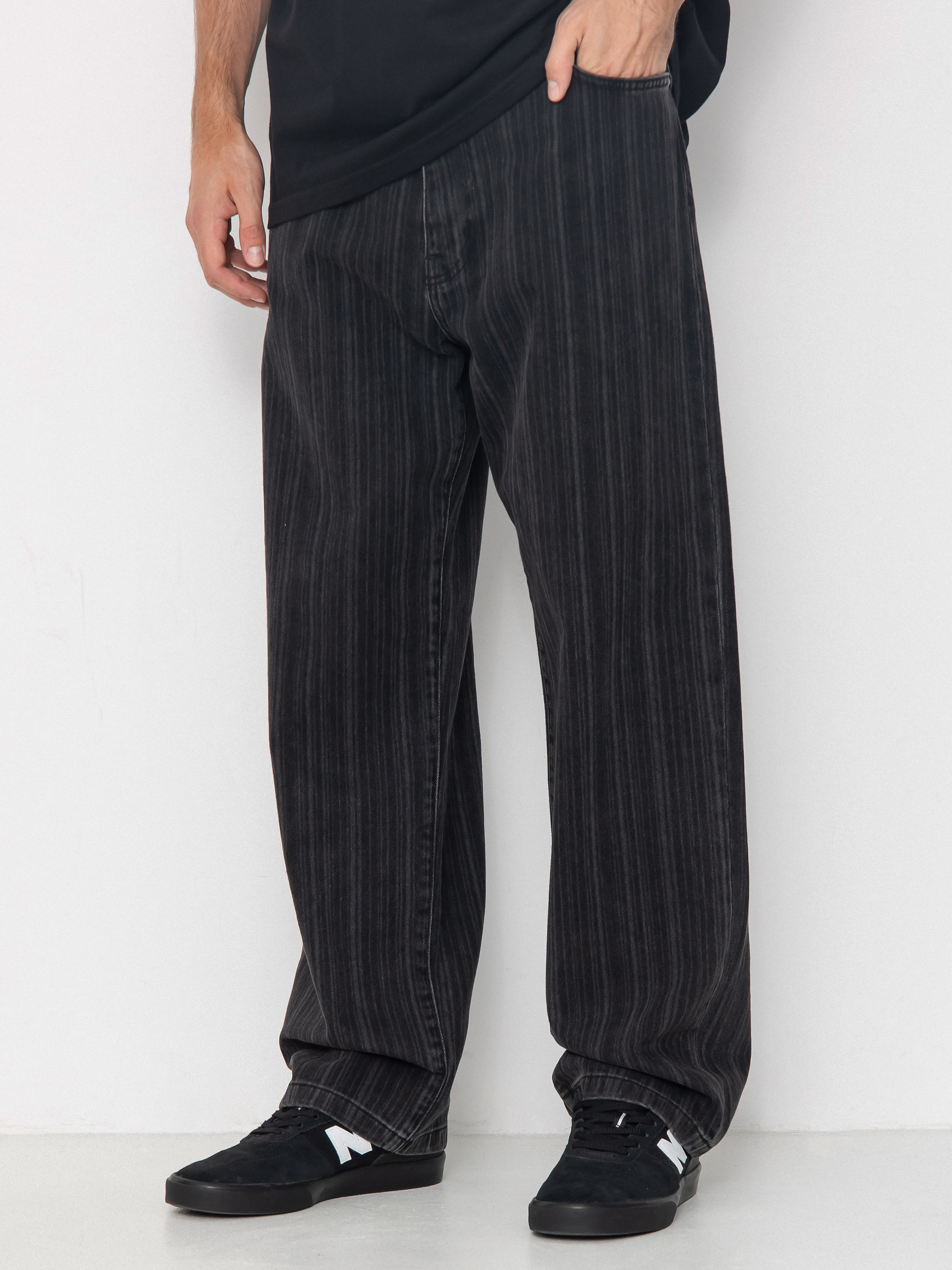 Штани Carhartt WIP Rylan (rylan stripe/black/stone washed)